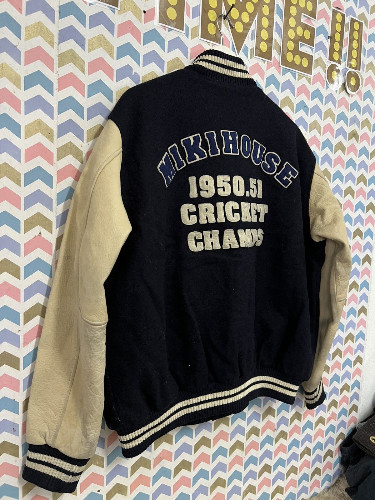 Vintage 90s VARSITY MIKI HOUSE VARSITY Size US XL / EU 56 / 4 - 3 Thumbnail