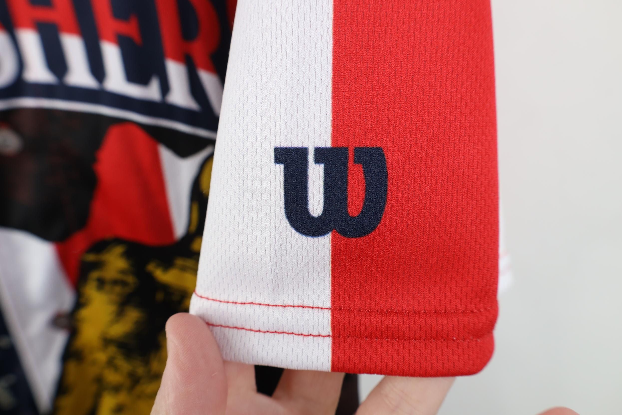 Wilson Wilson Game Issue July 4th Clearwater Threshers Jersey #37 Size US XXL / EU 58 / 5 - 4 Thumbnail