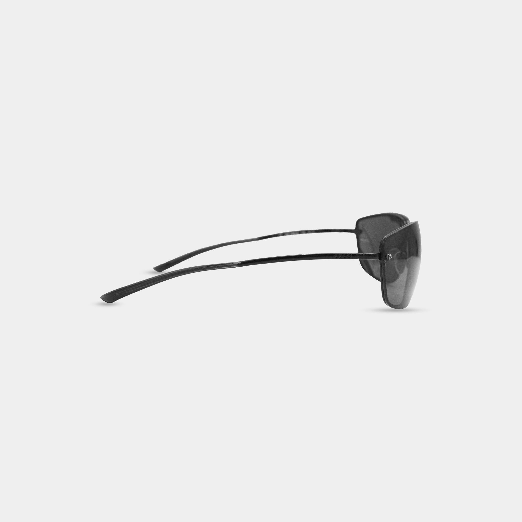 Gucci Gucci Metallic Black Lens Sunglasses Size ONE SIZE - 3 Thumbnail