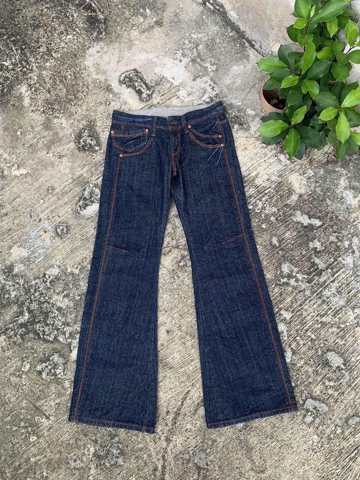 Flare et boite baggy bootcut jeans