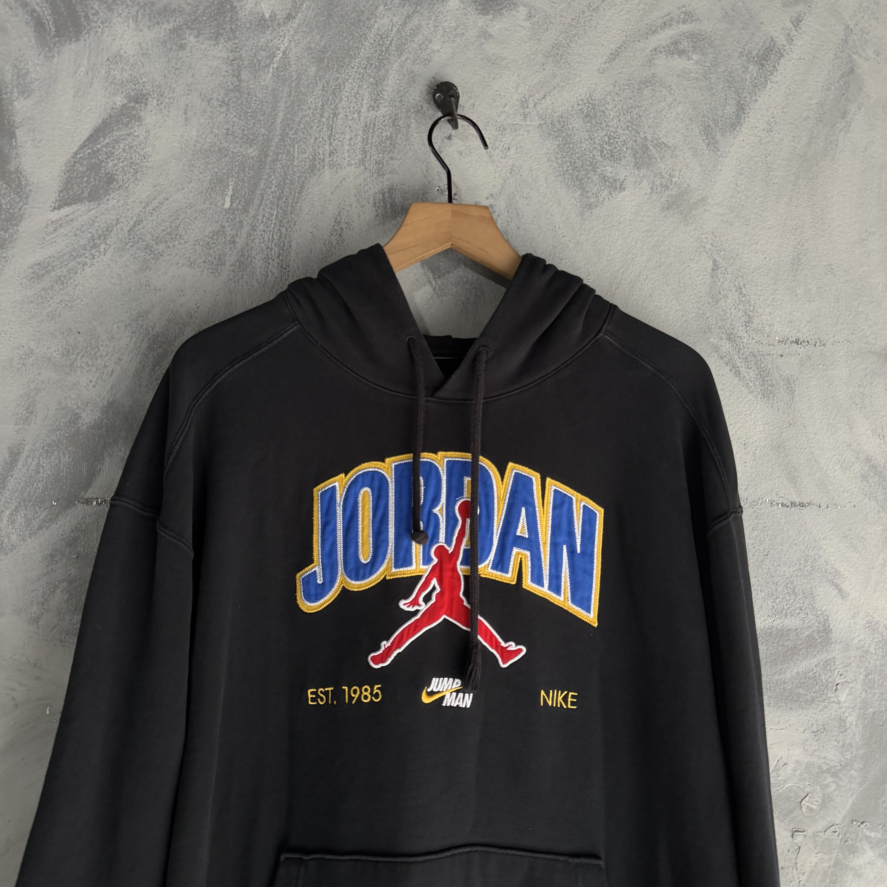 Jordan Brand Nike Air Jordan Jumpman Hoodie Mens Embroidered Logo Jumper Size US XL / EU 56 / 4 - 2 Thumbnail