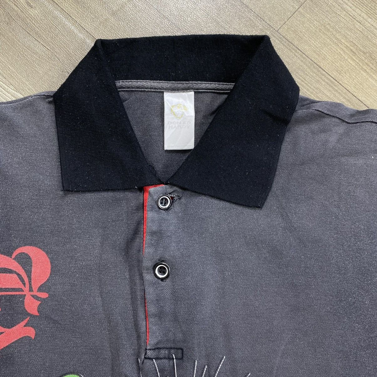 Ed Hardy Vintage Ed Hardy Christian Audigier Eagle & Tiger Polo Shirt Size US M / EU 48-50 / 2 - 7 Thumbnail
