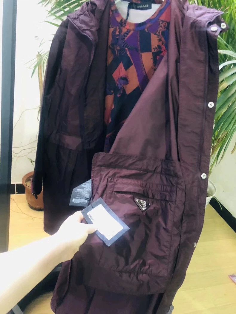Versace Versace Mulberry silk as a base Size L / US 10 / IT 46 - 8 Thumbnail