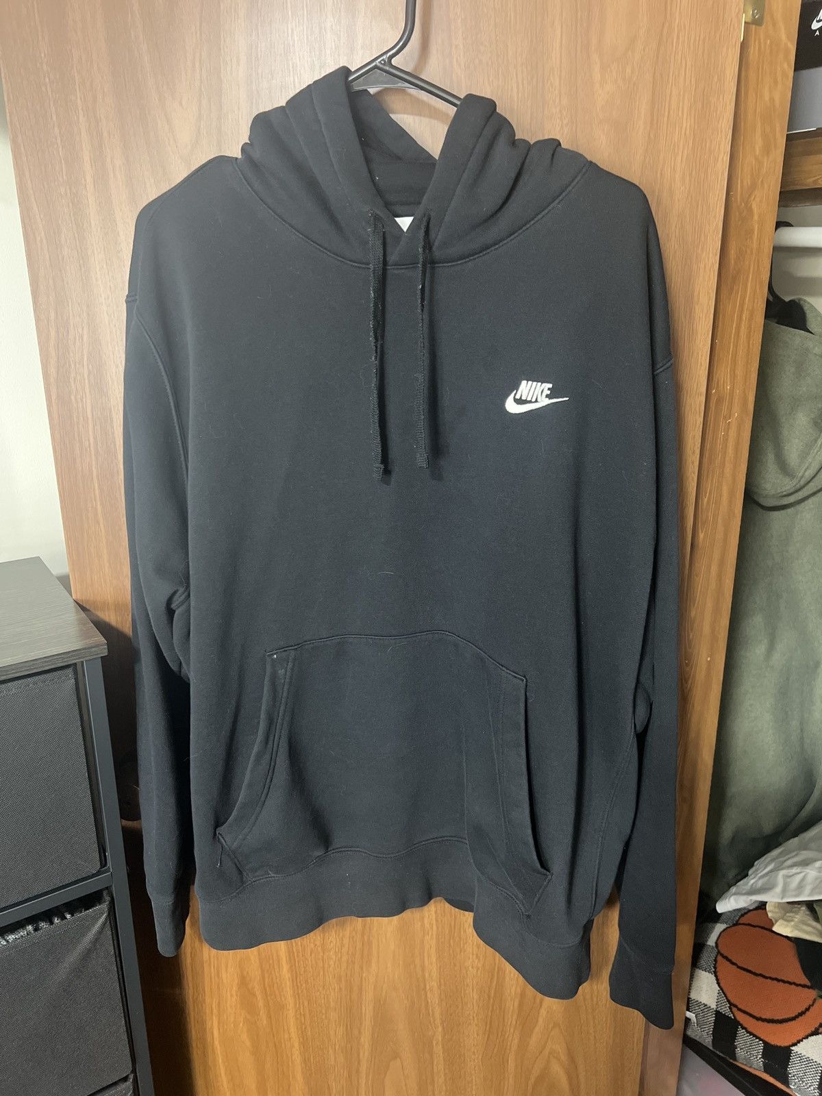 Nike Black Nike Hoodie Size US XL / EU 56 / 4 - 1 Thumbnail