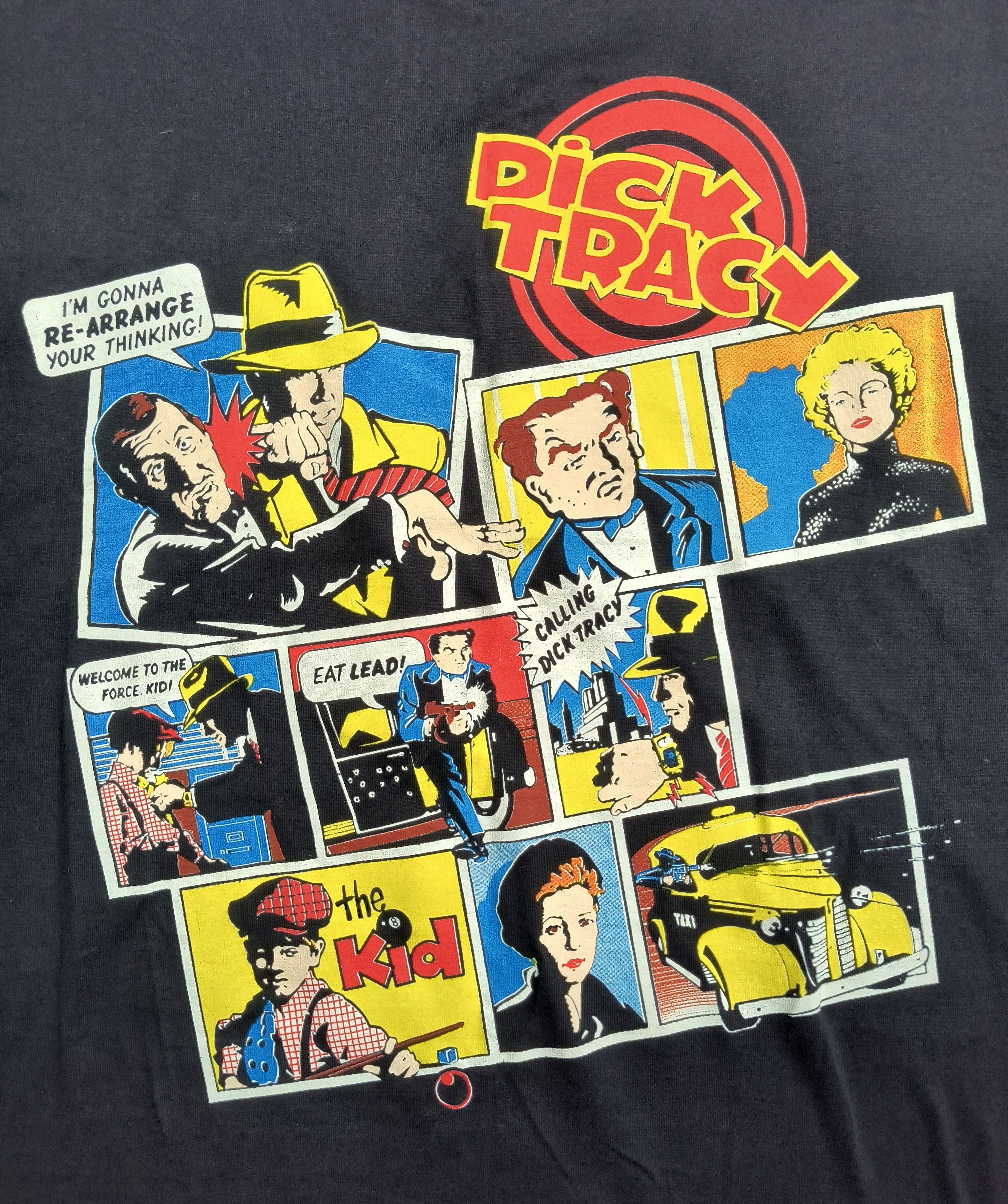 Disney Vintage Dick Tracy Madonna Al Pacino 1990 film tee Size US L / EU 52-54 / 3 - 1 Thumbnail