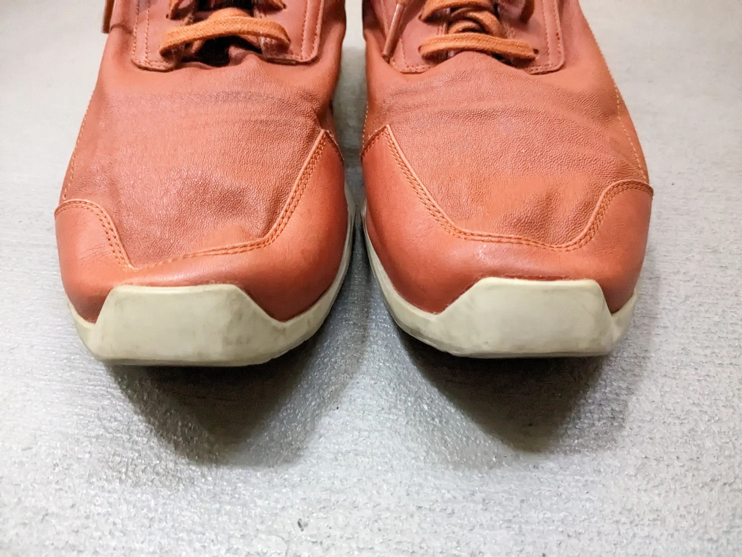 Adidas × Rick Owens Adidas x Rick Owens Level Runner Size 8.5 Orange BY2993 Size US 8.5 / EU 41-42 - 2 Thumbnail