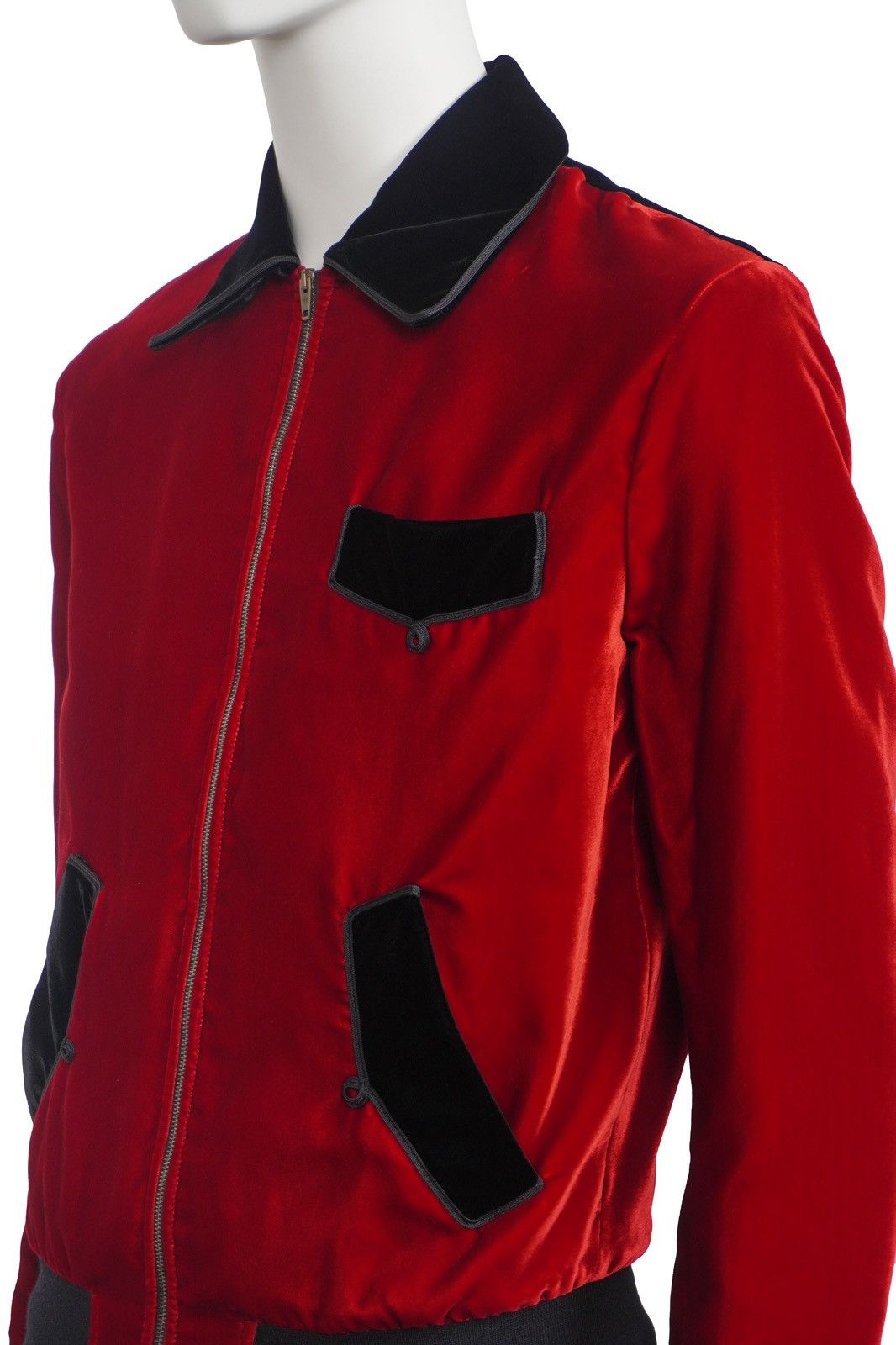 Saint Laurent Paris SAINT LAURENT By HEDI SLIMANE F/W 2016 Runway Velvet Jacket Size US S / EU 44-46 / 1 - 4 Thumbnail