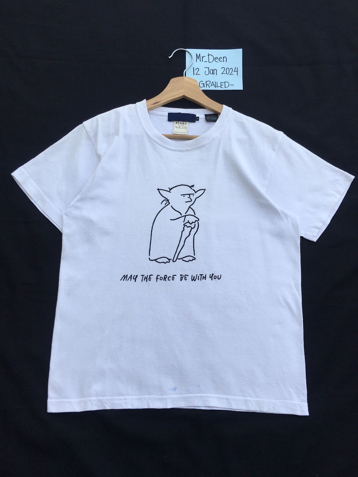 Beams Plus Rare Vintage BEAMS x Star Wars Tshirt Size US S / EU 44-46 / 1 - 2 Thumbnail