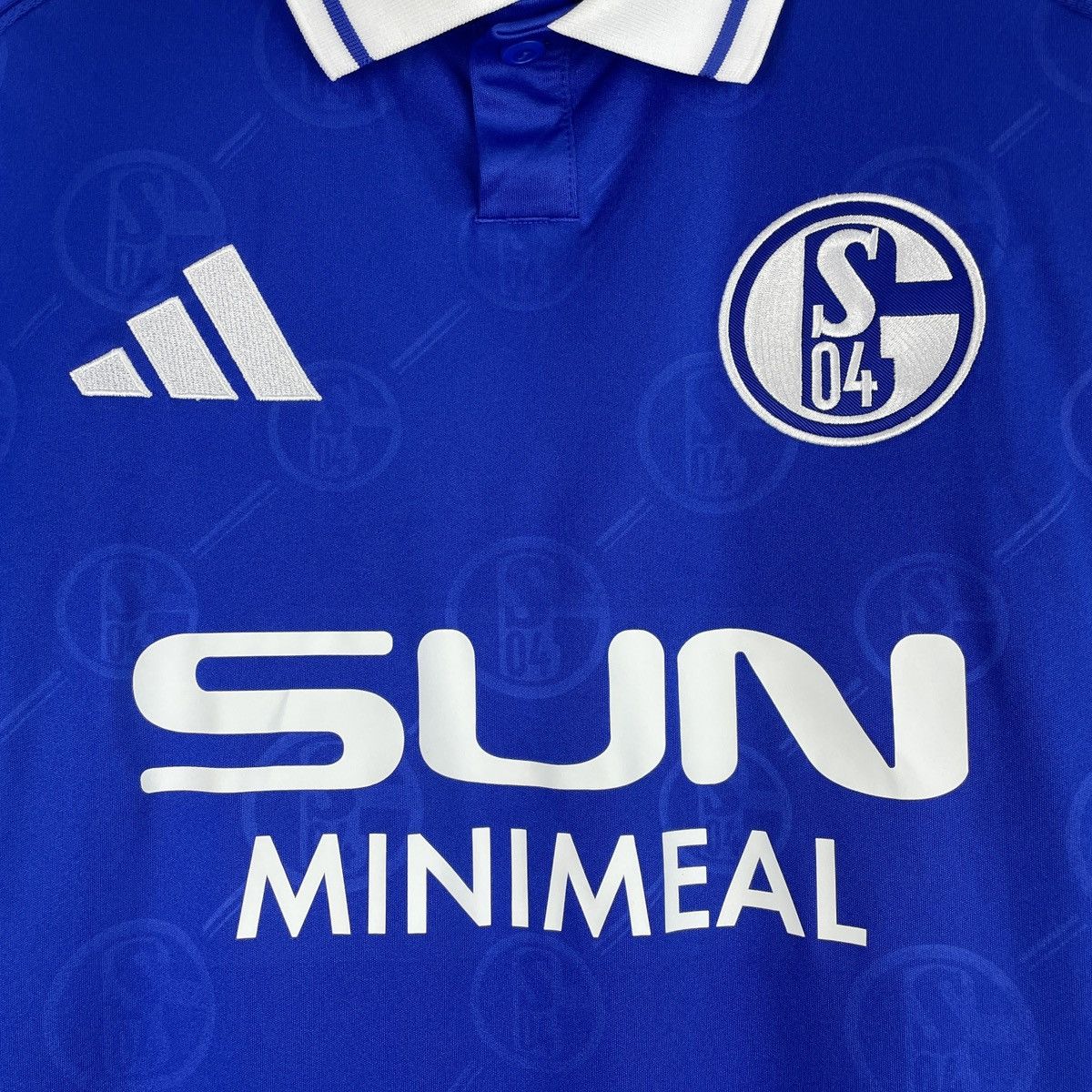 Adidas Schalke 04 Home Adidas Jersey Shirt 2024/2025 Size US M / EU 48-50 / 2 - 2 Thumbnail