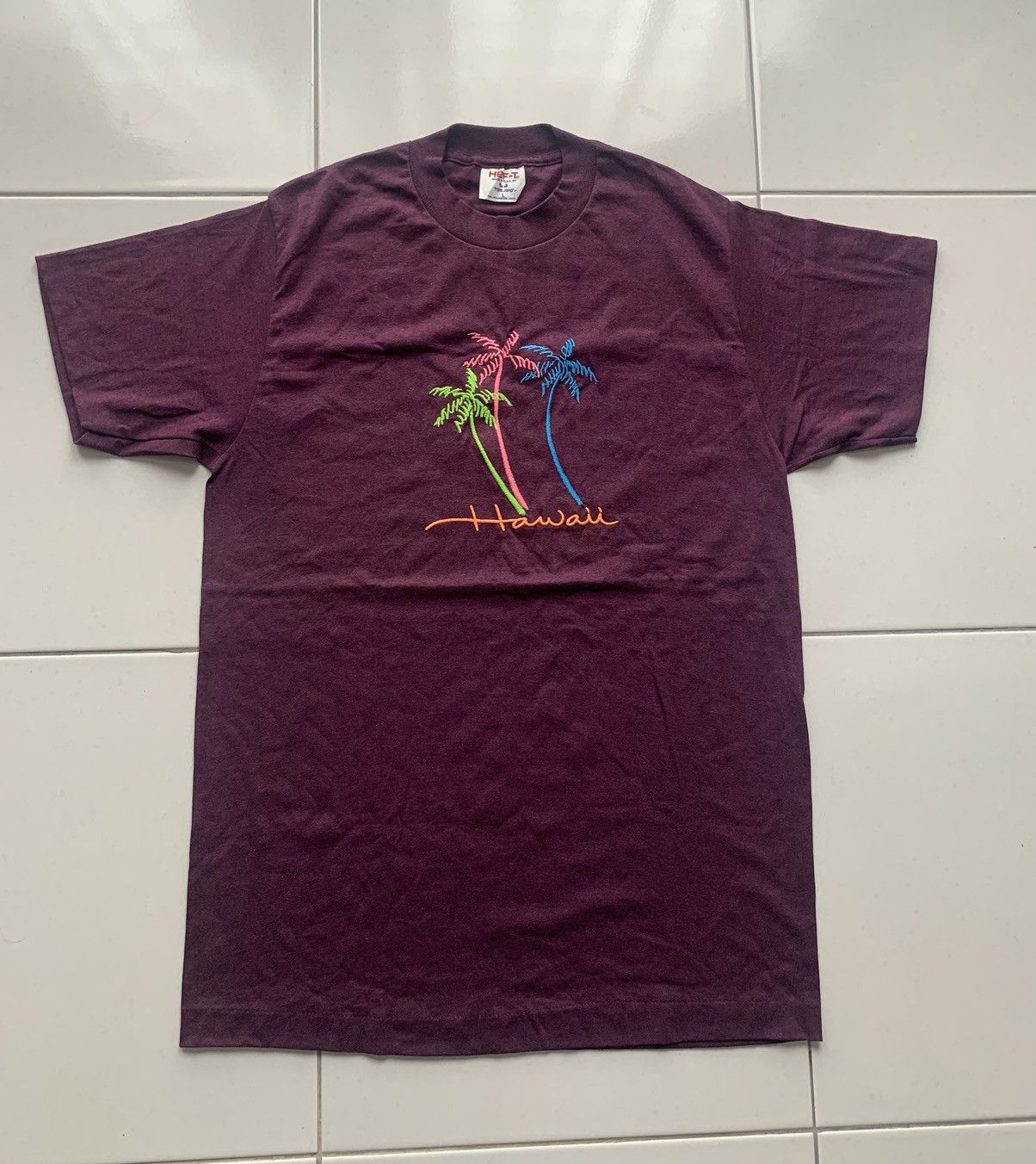 Vintage Vintage Hawaii Teejays 80’s Size US L / EU 52-54 / 3 - 1 Thumbnail