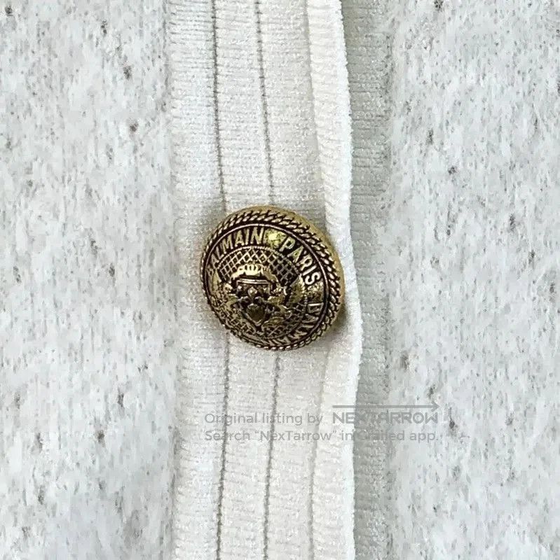 Balmain Balmain White Women's Cardigan in XS . Size XS / US 0-2 / IT 36-38 - 5 Thumbnail