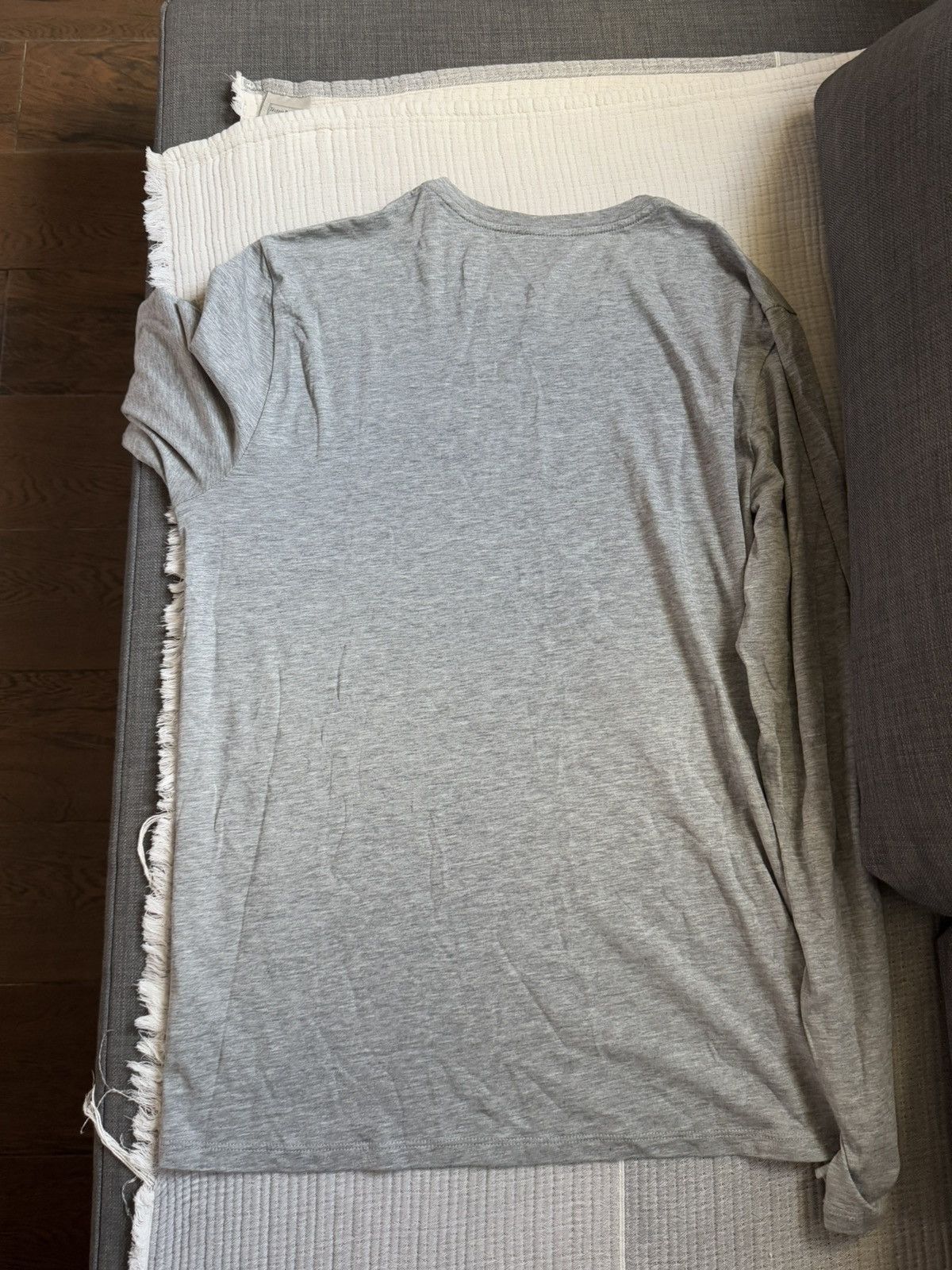 Vince Vince Pima Cotton Long-Sleeve T Shirt (M) Size US M / EU 48-50 / 2 - 3 Thumbnail
