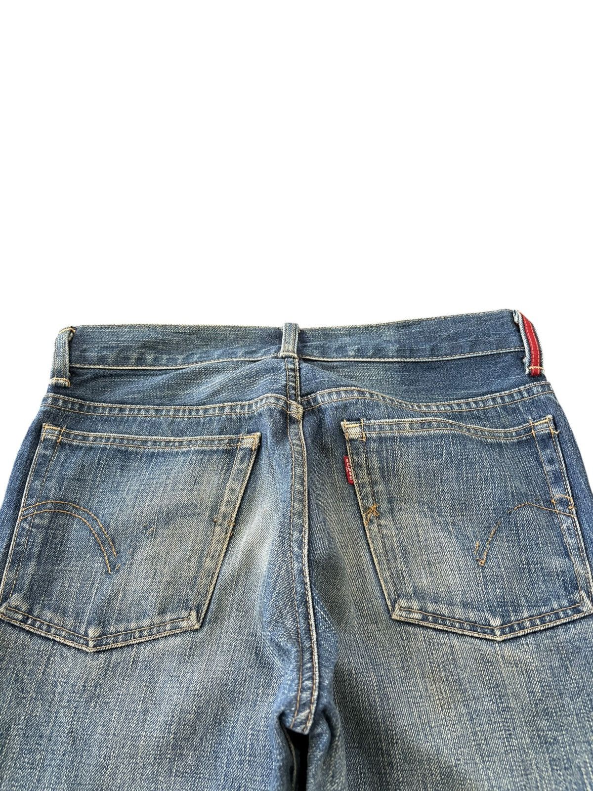 Levi's Vintage 90s Levis 517 Distressed Flare Jeans Size US 29 - 8 Thumbnail