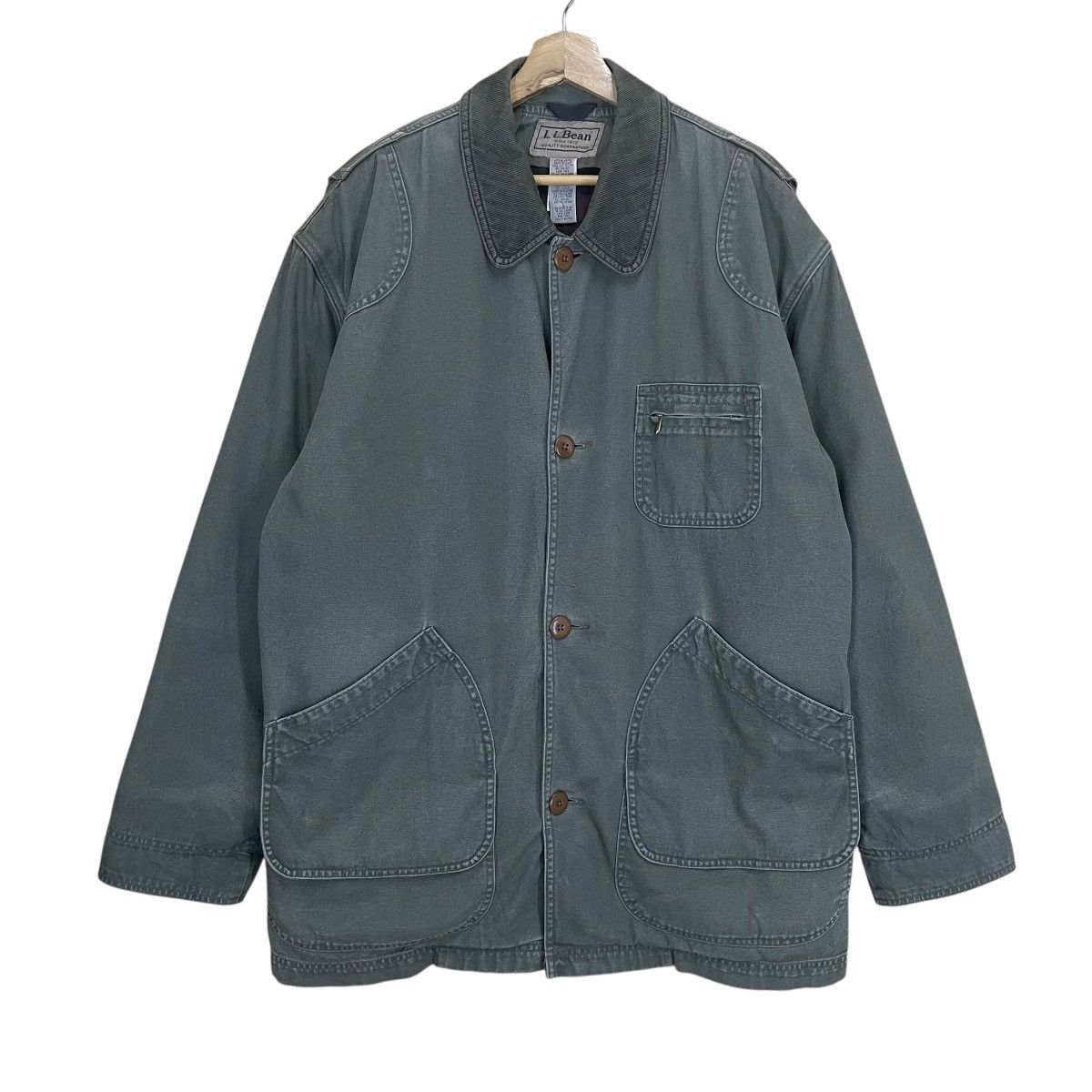 L.L. Bean Vintage 90's L.L. Bean Chore Hunting Duck Jacket Size US XL / EU 56 / 4 - 1 Thumbnail