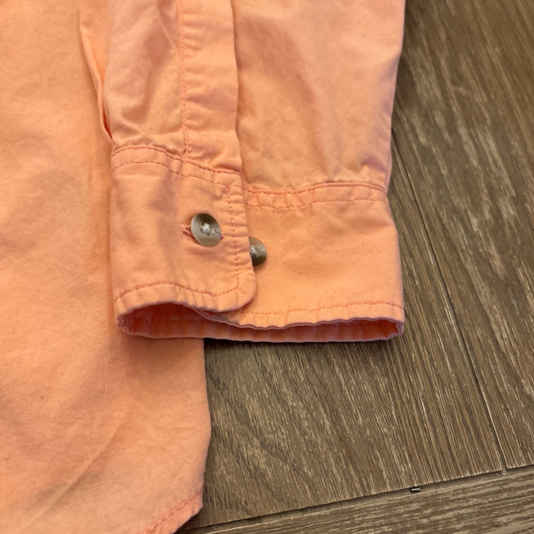 Vintage Columbia PFG Shirt Men Large Peach/Salmon Performance Fishing Vented Sportsmen Size US L / EU 52-54 / 3 - 2 Thumbnail