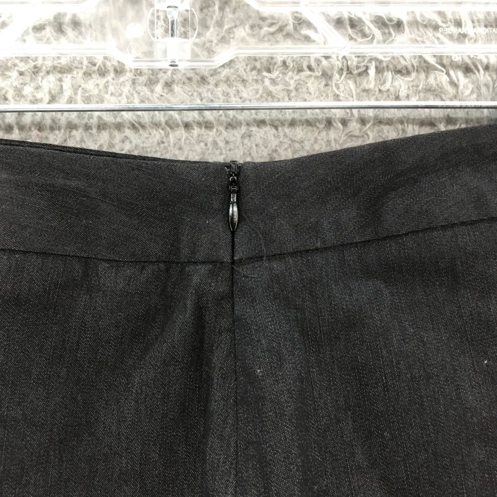 Vintage Larry Levine A-line Skirt Womens 12 Black Layered Stretch Zip Fly Short Skirt Womens Mens Girls Size 34" / US 12 / IT 48 - 5 Thumbnail
