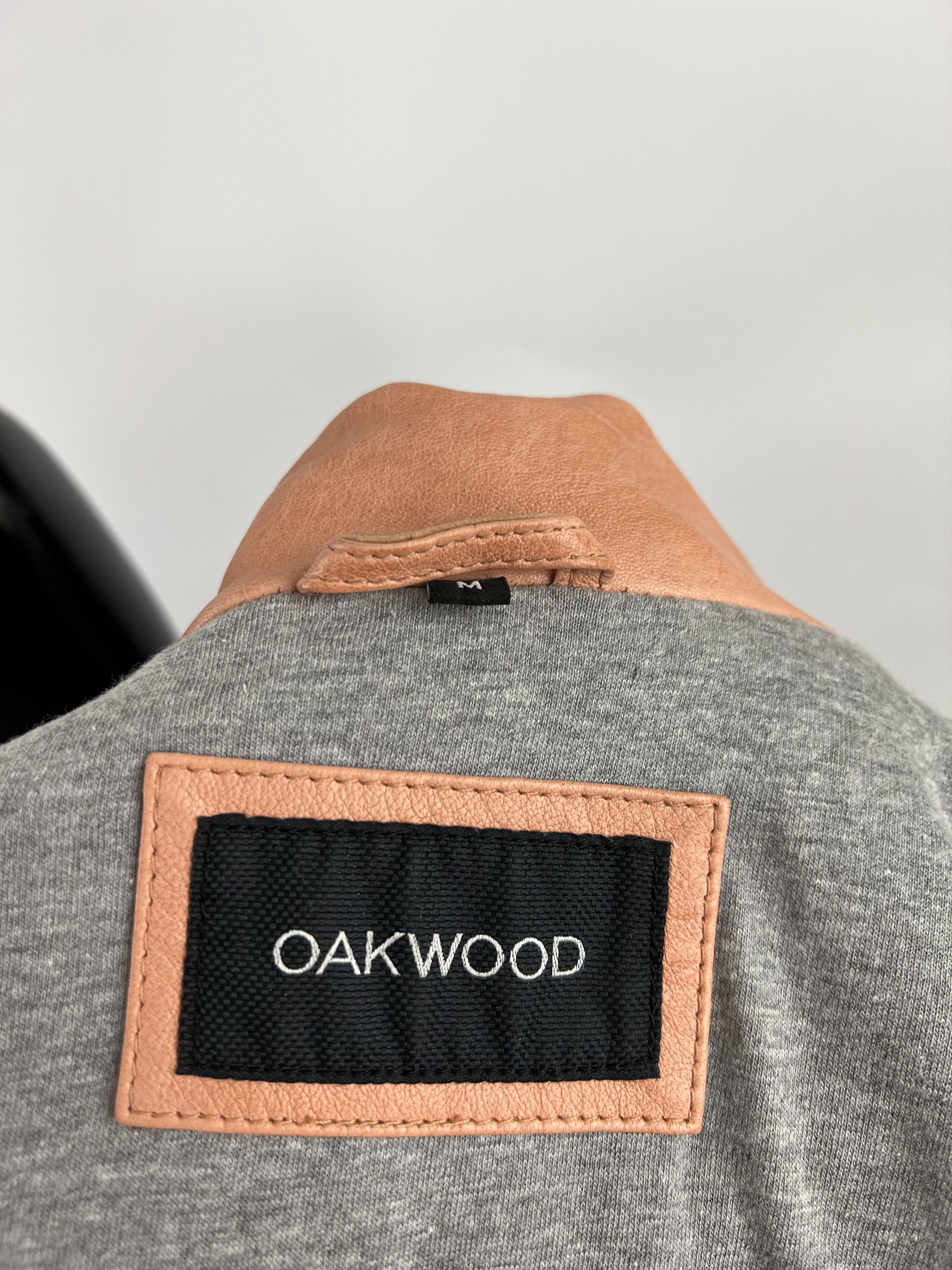 Designer Oakwood Women's Leather Biker Jacket Size M / US 6-8 / IT 42-44 - 16 Thumbnail