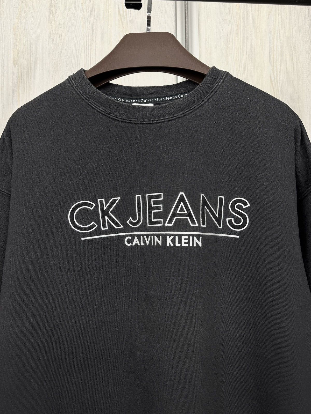 Calvin Klein Calvin Klein Jeans vintage made in USA big logo sweatshirt Size US XL / EU 56 / 4 - 4 Thumbnail