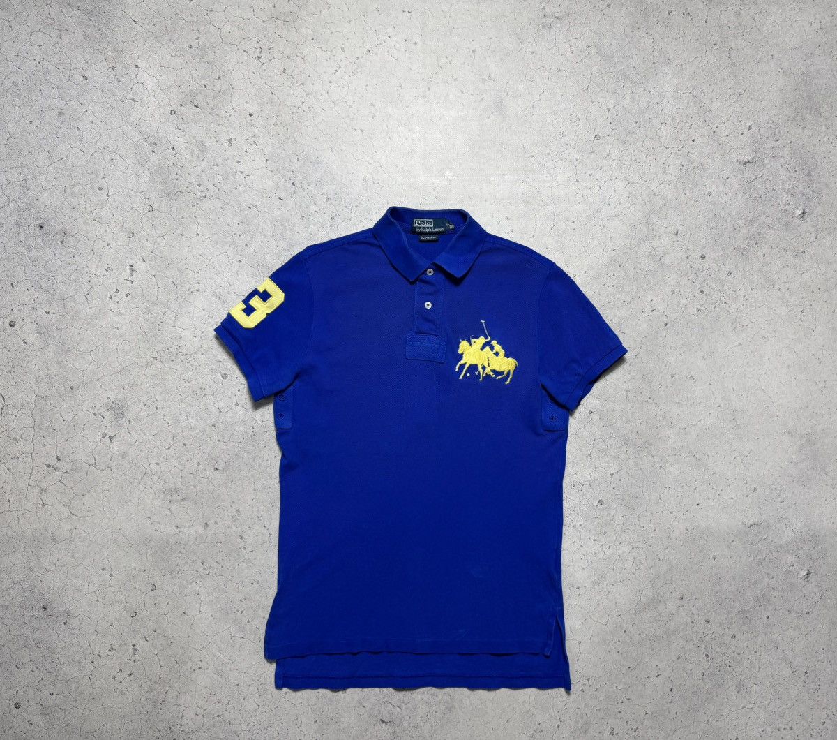 Polo Ralph Lauren Polo Ralph Lauren Big Pony #3 Polo Shirt Blue Size S Size US S / EU 44-46 / 1 - 1 Thumbnail