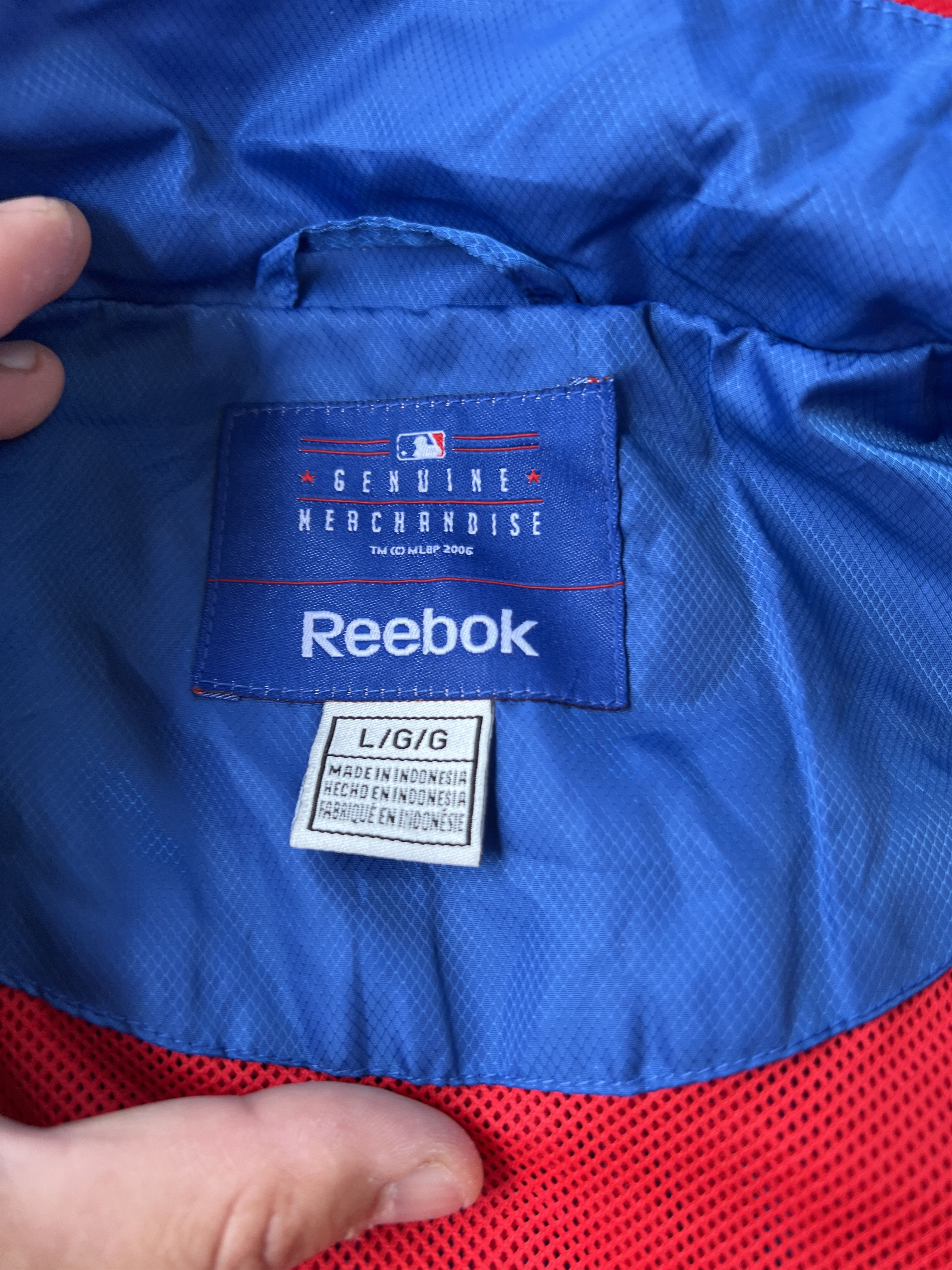 MLB × Reebok × Vintage Reebok Chicago Cubs Vintage MLB Jacket Size US L / EU 52-54 / 3 - 2 Thumbnail