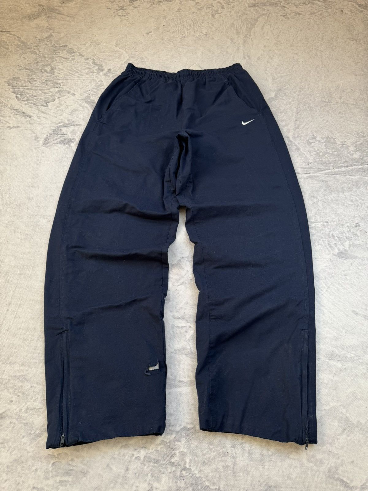 Nike × Vintage NIKE VINTAGE BASIC LOGO OVERSIZE BAGGY PANTS Size US 32 / EU 48 - 2 Thumbnail