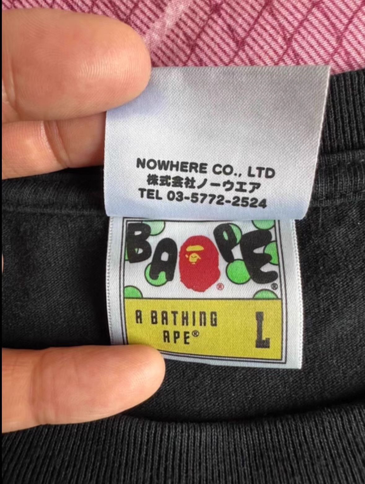 Bape BAPE × M&MS Collaboration Short Sleeve T-Shirt K5 Size US L / EU 52-54 / 3 - 8 Thumbnail