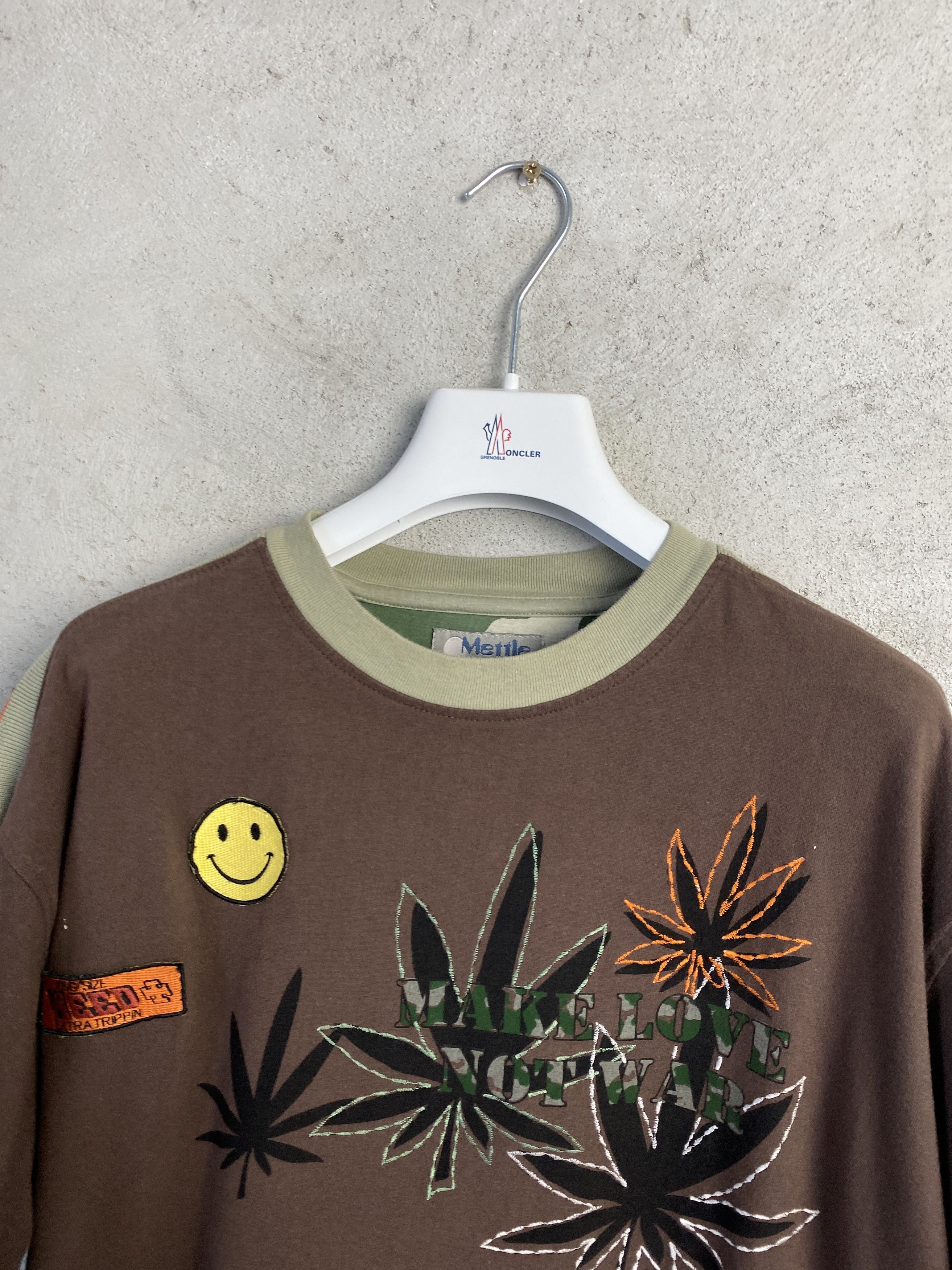 Affliction Vintage marijuana printed weed t-shirt tee y2k 00s Size US S / EU 44-46 / 1 - 2 Thumbnail