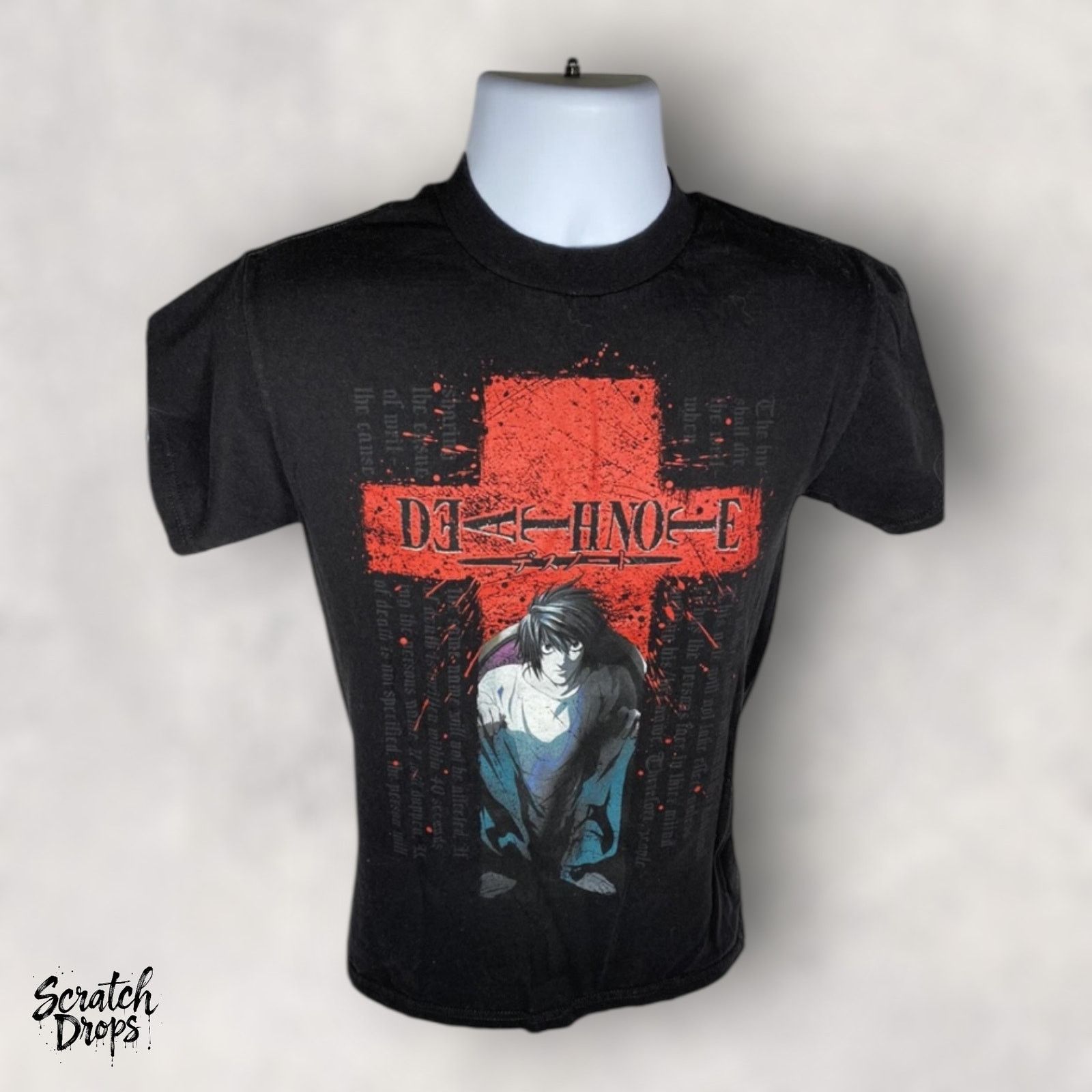 Other Vtg Y2K Death Note T-Shirt Sz S Shonen Jump Graphic Tee Mens Size US S / EU 44-46 / 1 - 6 Thumbnail