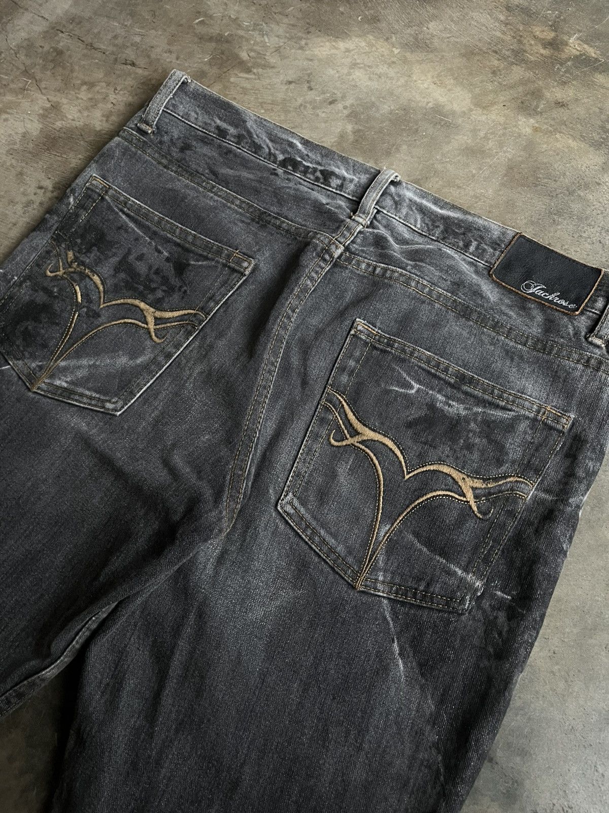 14th Addiction JAPANESE JACKROSE FLARE BOOT CUT VKEI SEDITIONARIES PANTS Size US 33 - 10 Thumbnail