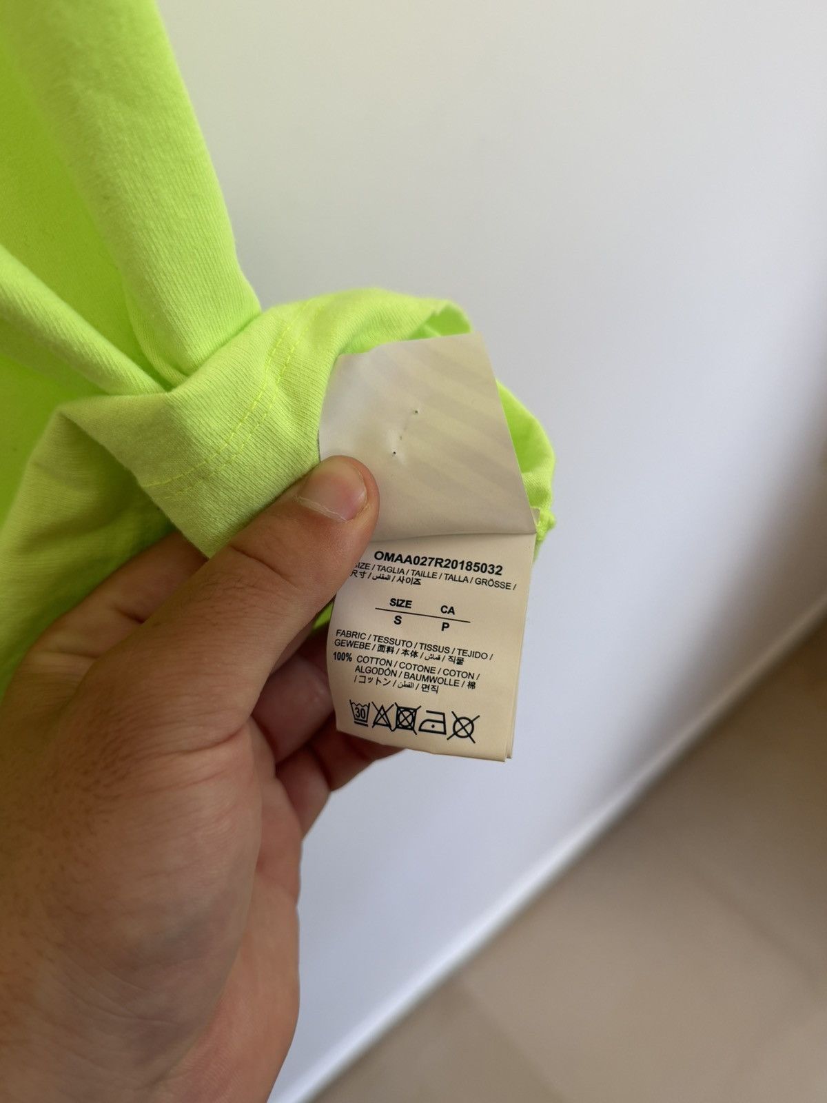Off-White Off White Arrow Yalow TEE Size US M / EU 48-50 / 2 - 7 Thumbnail