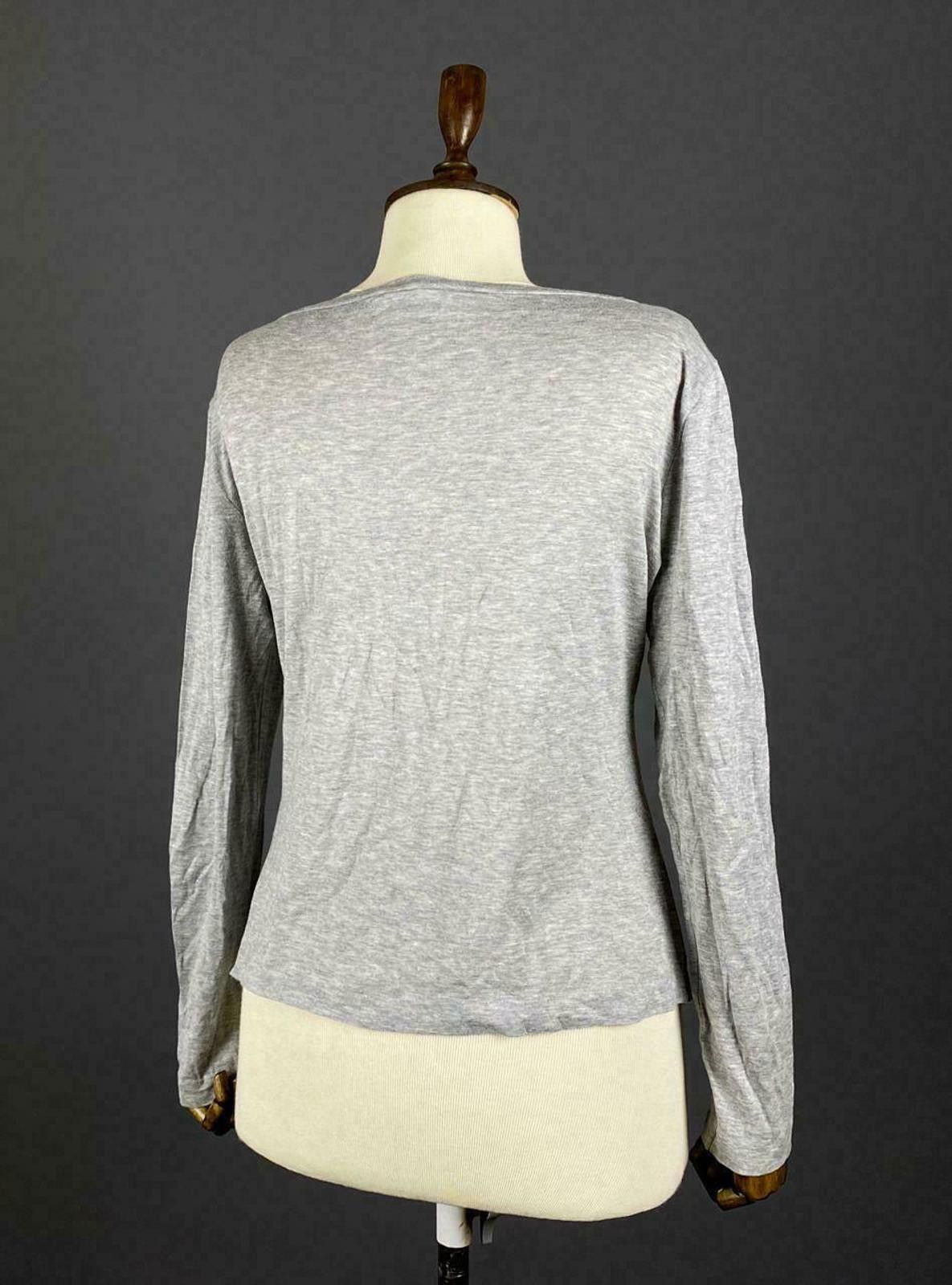 Jil Sander Jil Sander Grey Boat Neck Pullover Sweater Size L Size L / US 10 / IT 46 - 4 Thumbnail