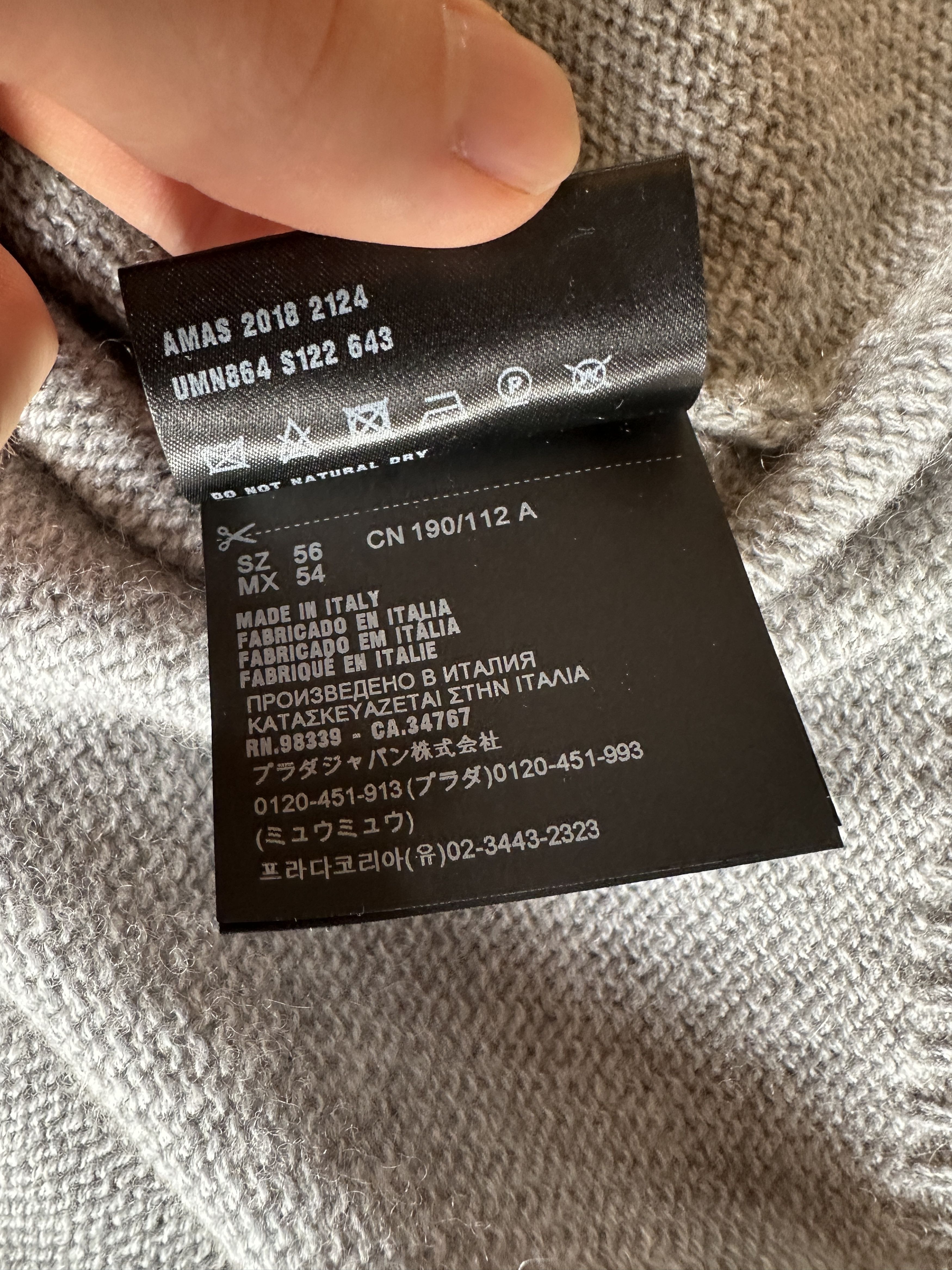 Prada Prada Cashmere Sweater Size US L / EU 52-54 / 3 - 5 Thumbnail