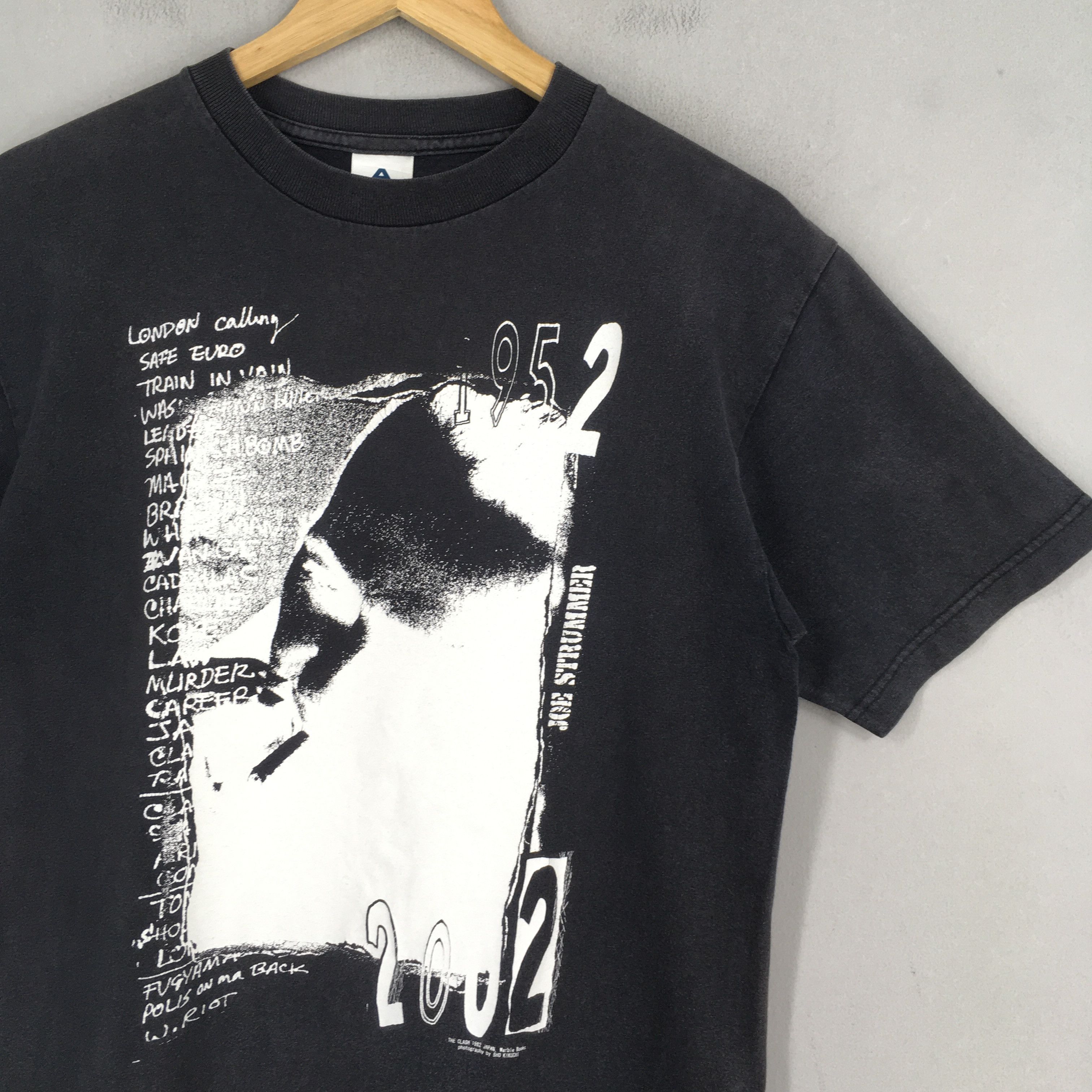 Band Tees × Vintage Vintage 80's Joe Strummer The Clash T shirt Medium Size US M / EU 48-50 / 2 - 2 Thumbnail