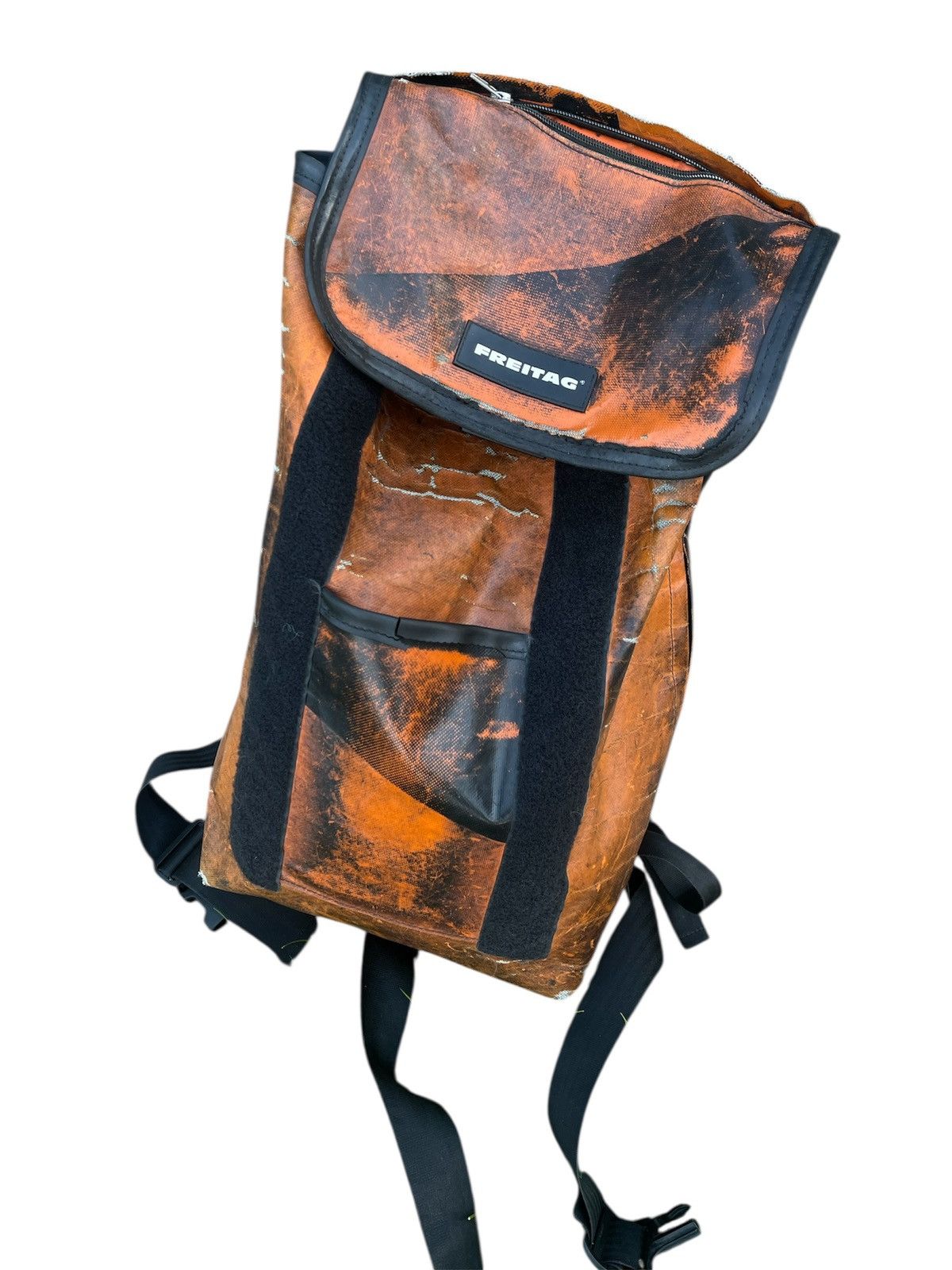 Freitag Freitag big backpack bag orange / black Size ONE SIZE - 1 Thumbnail