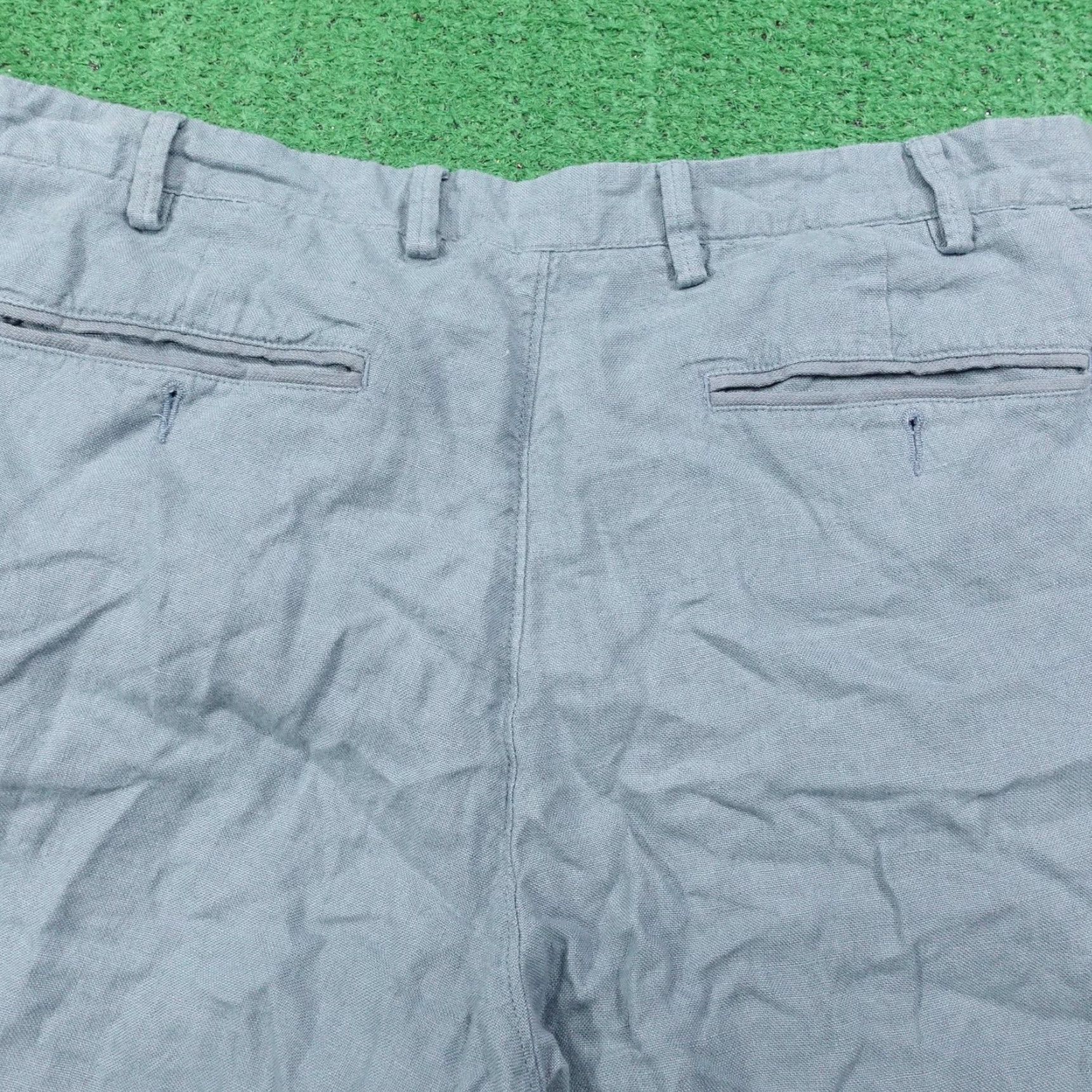 Orvis Orvis Mens Shorts 38 Linen Chino Casual Lightweight Flat Front 9in Inseam Multicolor Pocketed Summer Mens Size US 38 / EU 54 - 4 Thumbnail