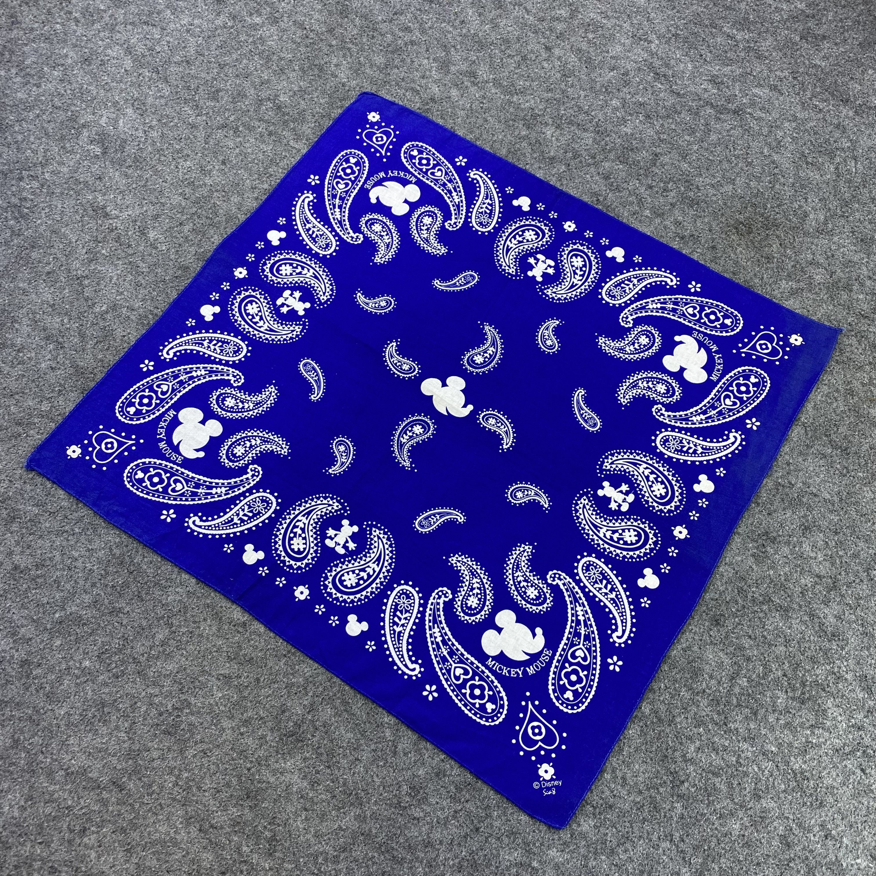 Disney Paislee Disney Handkerchief Cartoon Mickey mouse-B1459 Size ONE SIZE - 4 Thumbnail