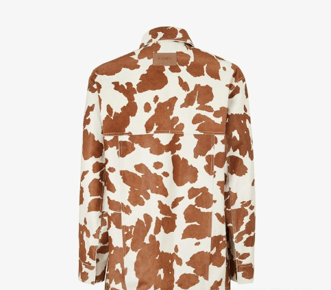 Fendi o1loc1c0824 Jacket in White/Brown Size US M / EU 48-50 / 2 - 2 Thumbnail