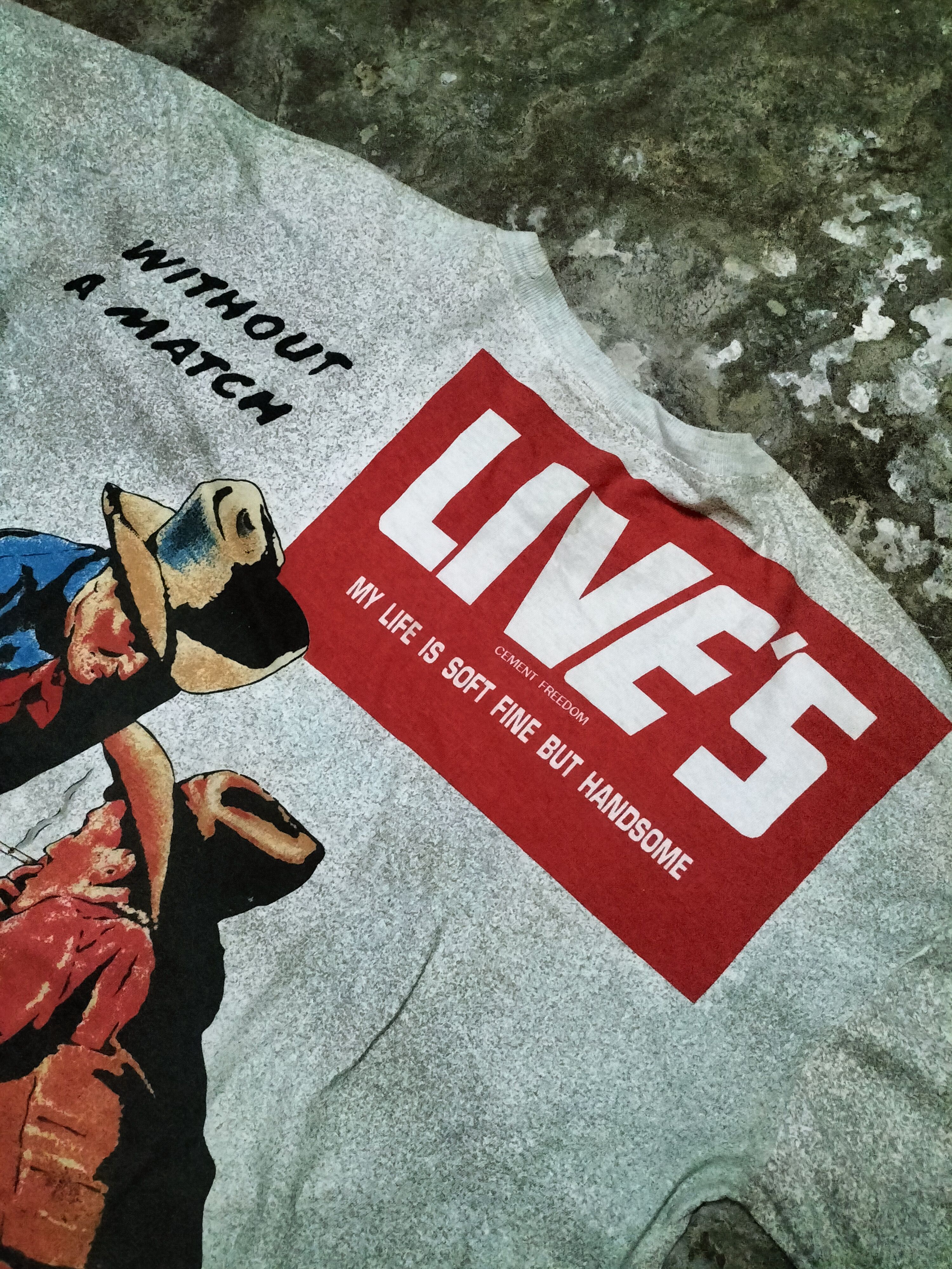 Levi's Vintage Clothing Vintage Levis Big E Over print Cowboy Logo very Rare Size US XL / EU 56 / 4 - 12 Thumbnail