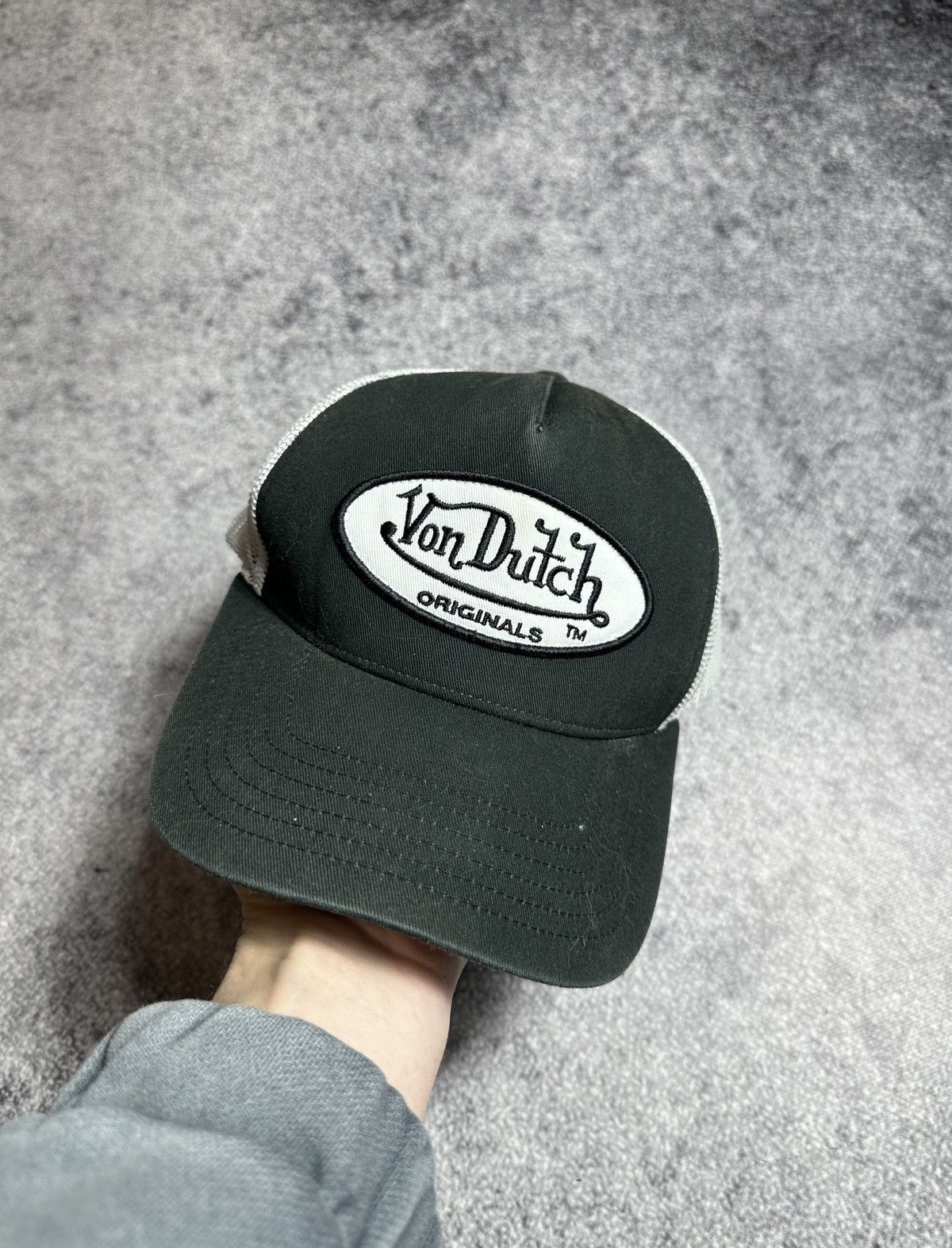 Vintage × Von Dutch Y2k vintage Von Dutch Logo cap Streetwear rare hat USA Size ONE SIZE - 1 Thumbnail
