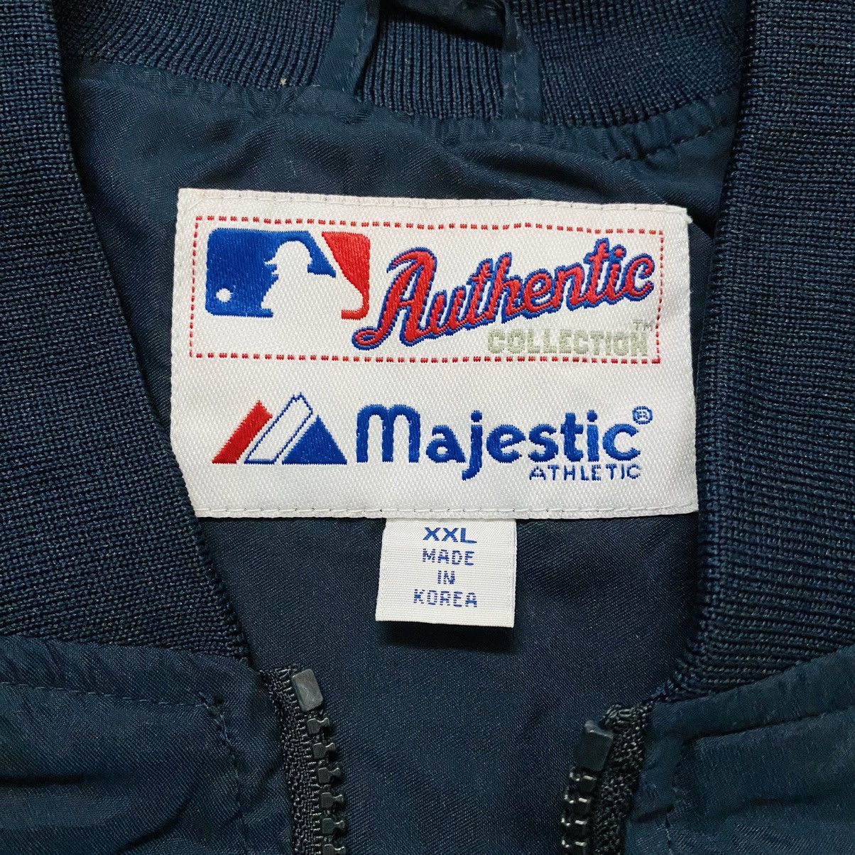 Majestic Vintage newyork yankees MLB lighjacket half zipper Size US XXL / EU 58 / 5 - 7 Thumbnail