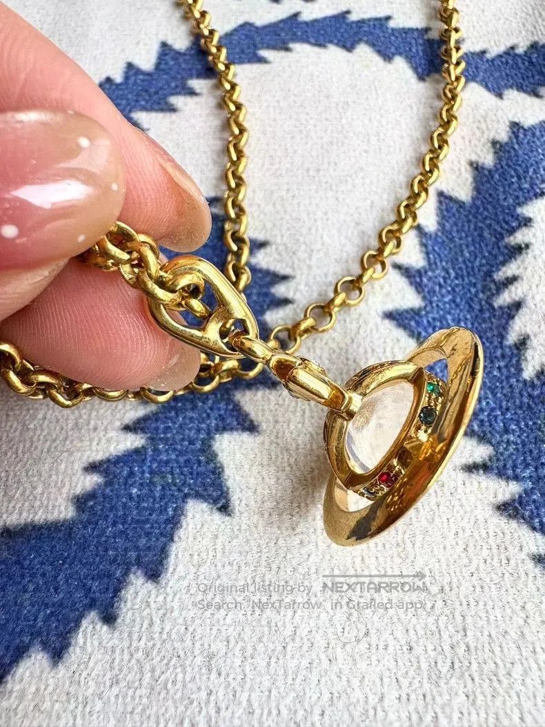Vivienne Westwood Vivienne Westwood Gold Orb Necklace. Size ONE SIZE - 3 Thumbnail