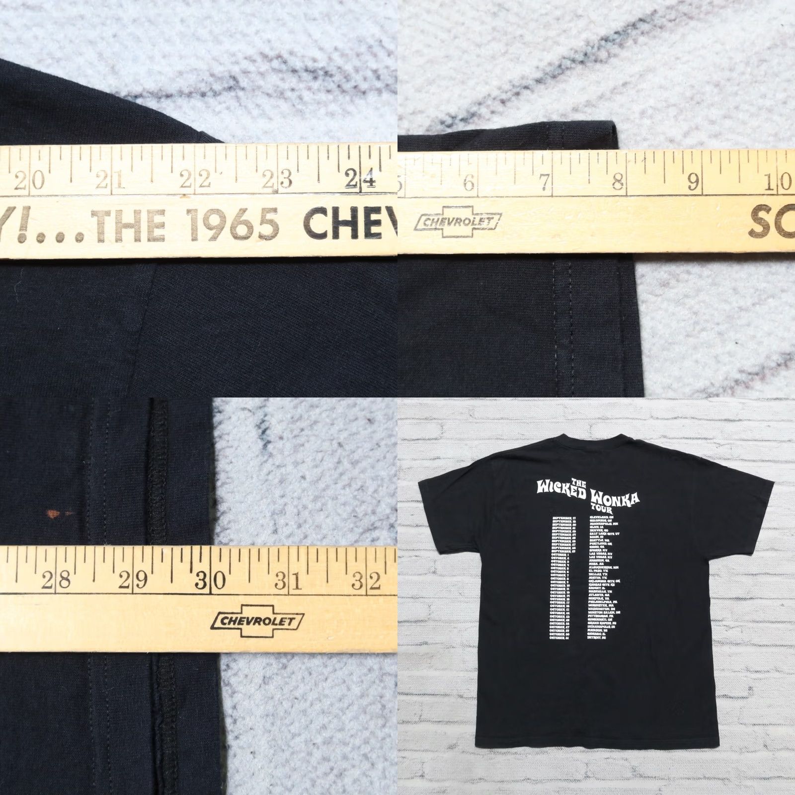 Harmony Vintage Bone Thugs n Harmony Wicked Wonka Tour Shirt XL Black Mens T-Shirt Merch Size US XL / EU 56 / 4 - 9 Thumbnail