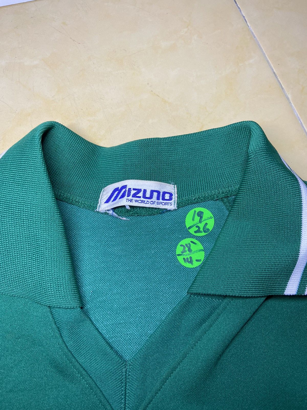 Japanese Brand × Mizuno × Vintage MIZUNO 90’s VINTAGE LONG SLEEVE JERSEY Size US M / EU 48-50 / 2 - 18 Thumbnail