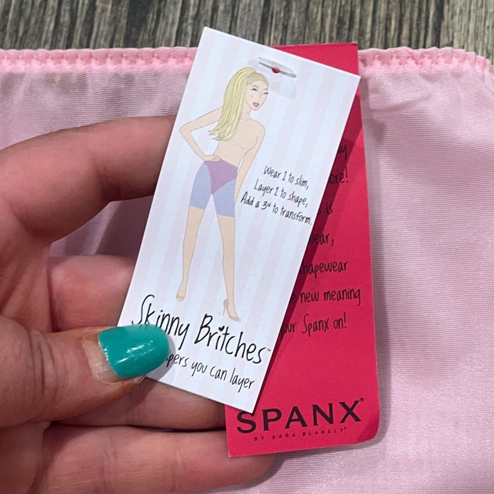 Spanx NWT Spanx Skinny Britches Hipster Underwear Gloss Size 1X Size ONE SIZE - 2 Thumbnail
