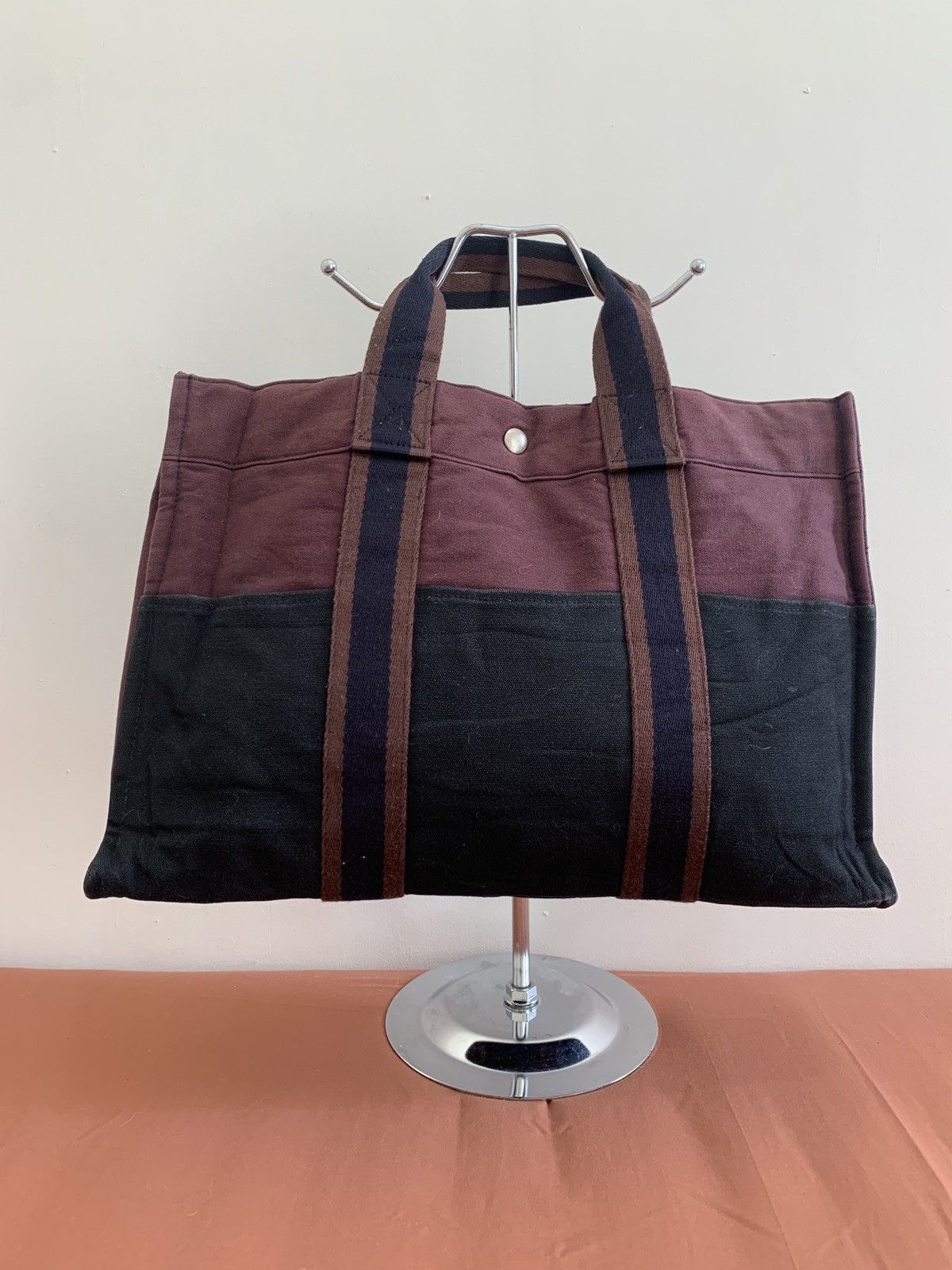 HERMES - Paris Tote Bag Canvas