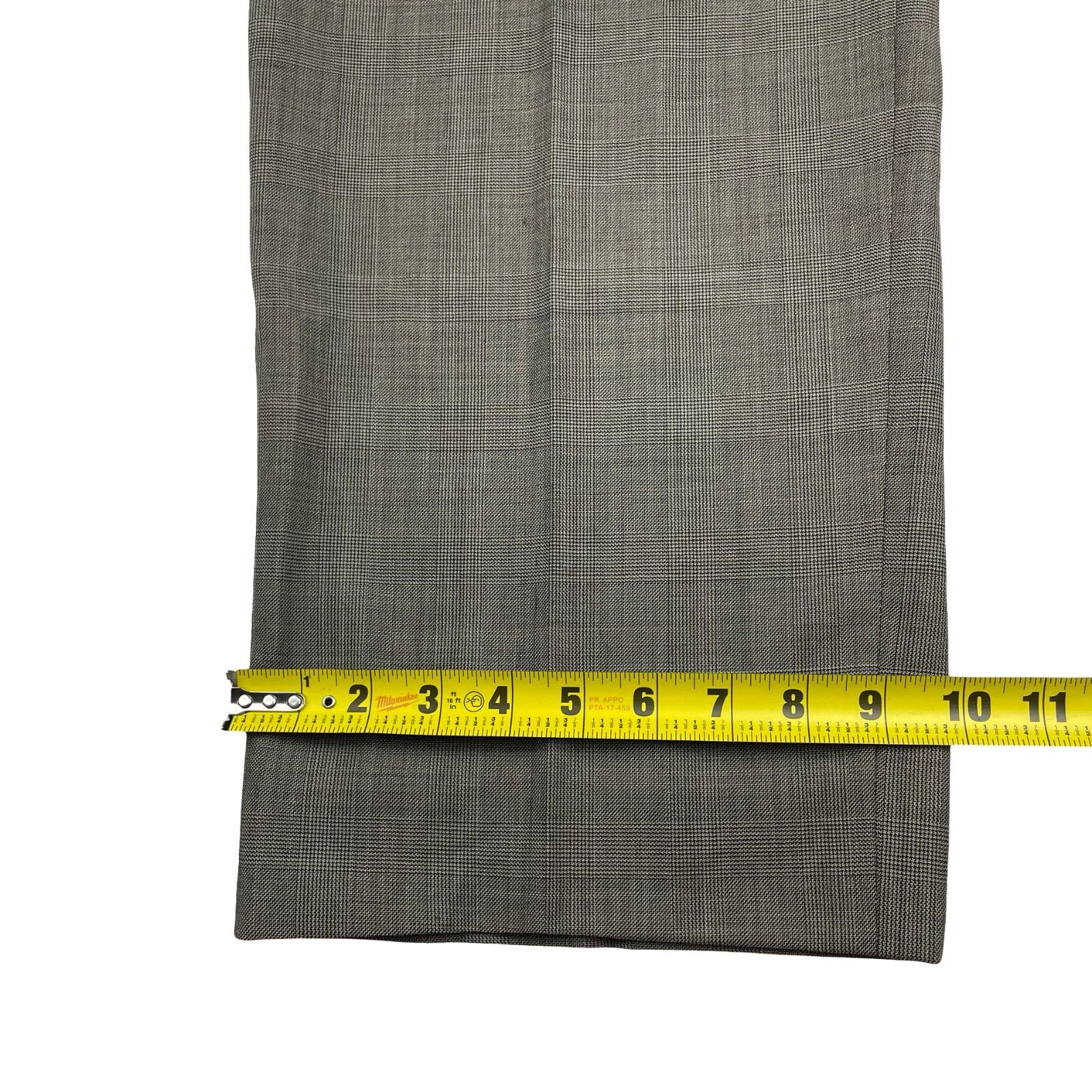 Hart Schaffner Marx Hart Schaffner Marx Men’s 100% Wool 2-Button Suit Beige Plai Size 42L - 16 Thumbnail