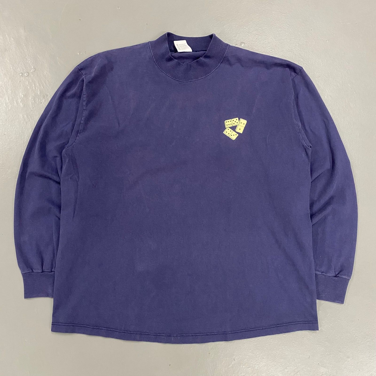 Vintage Vintage 90s Domino Def Jam Outburst Records Long Sleeve Tee Size US XL / EU 56 / 4 - 2 Thumbnail