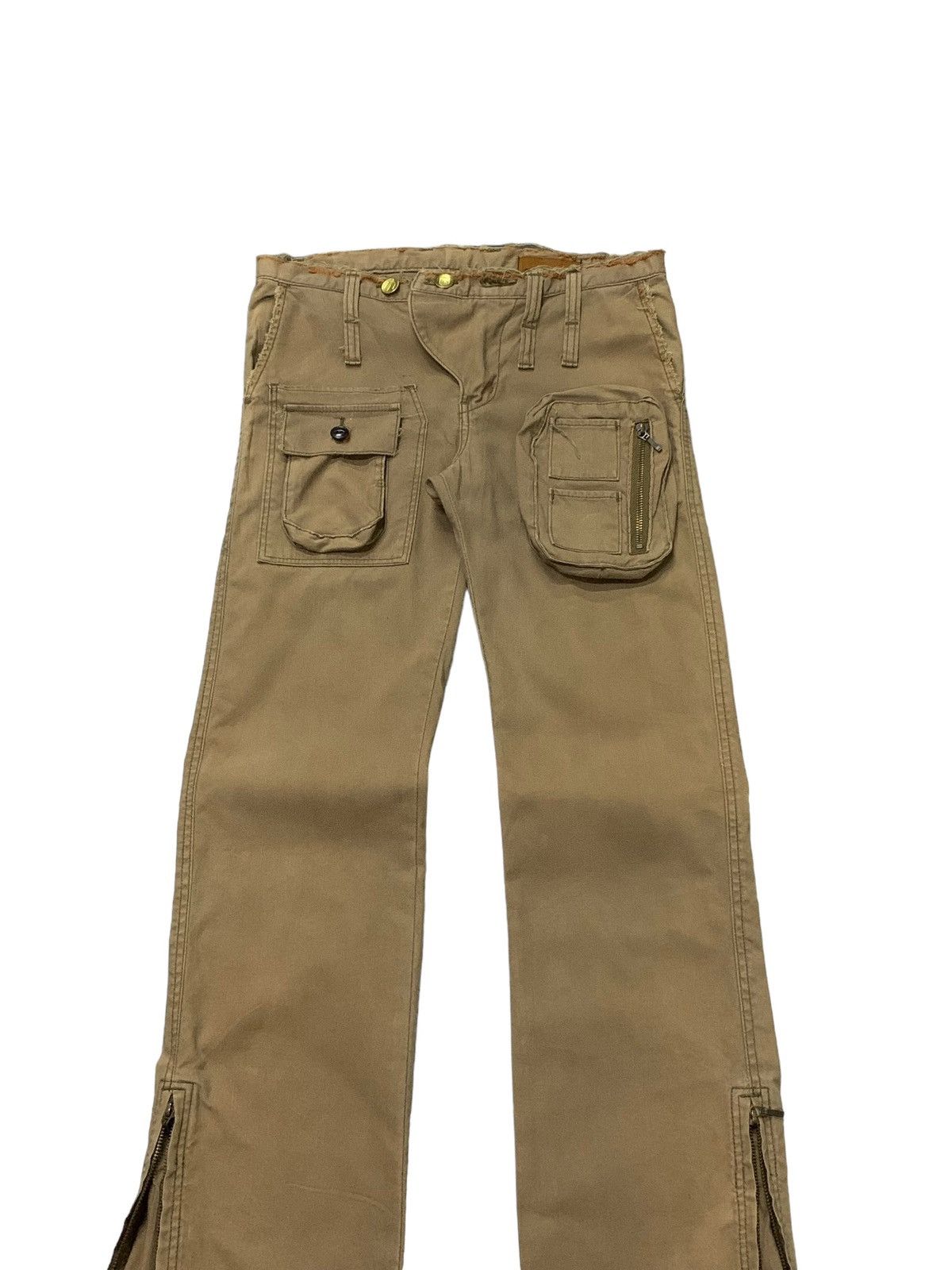 Edwin × Junya Watanabe LGB Style Edwin E Function Flared Multi Pocket Cargo Pants Size US 30 / EU 46 - 4 Thumbnail