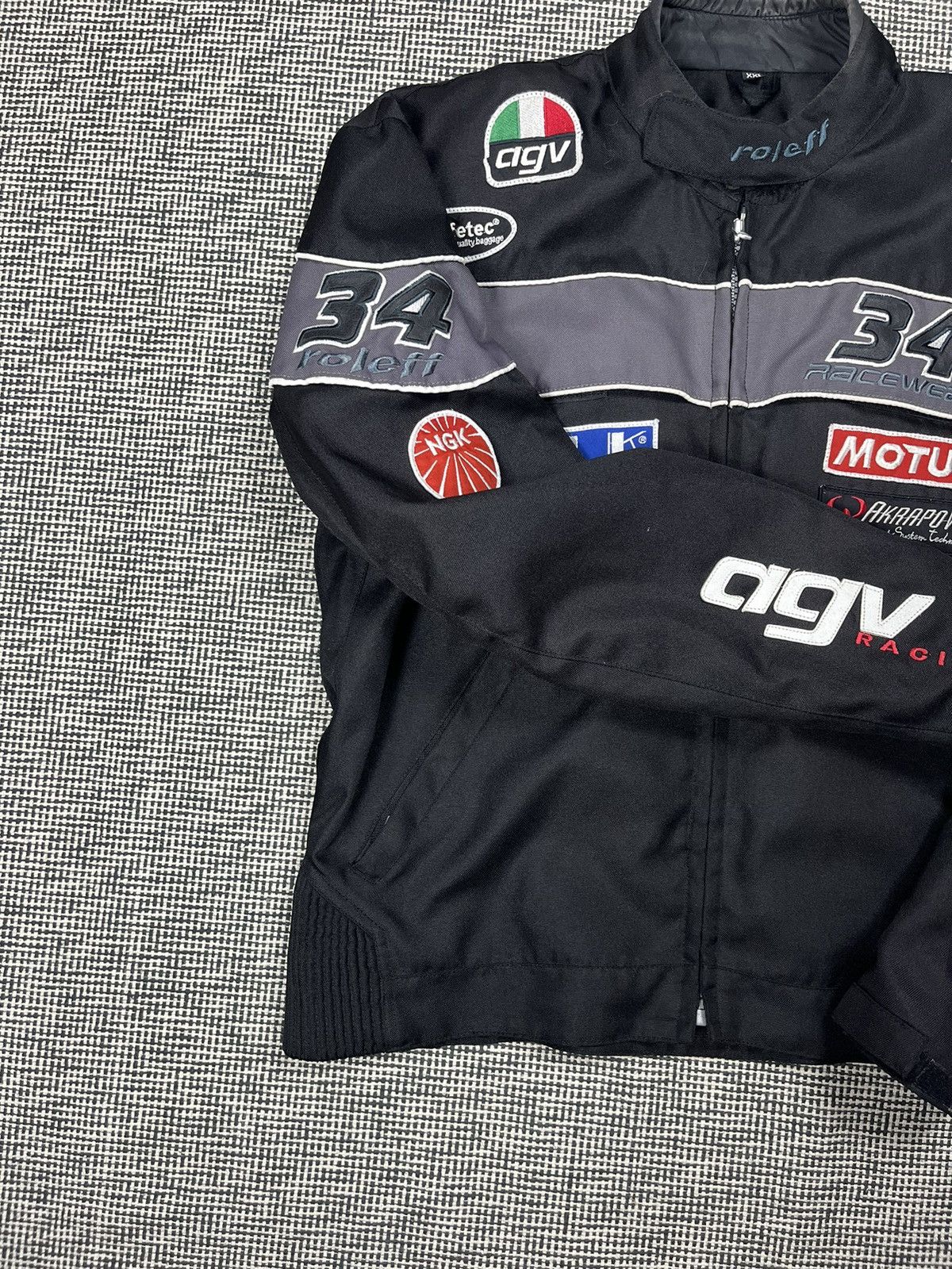 Vintage y2k vintage roleff patched racing oversized moto jacket Size US XXL / EU 58 / 5 - 3 Thumbnail
