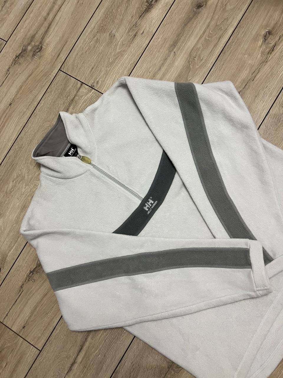 Helly Hansen Vintage Helly Hansen Fleece Jacket 1/2 Zip sz L White Active Size US L / EU 52-54 / 3 - 11 Thumbnail